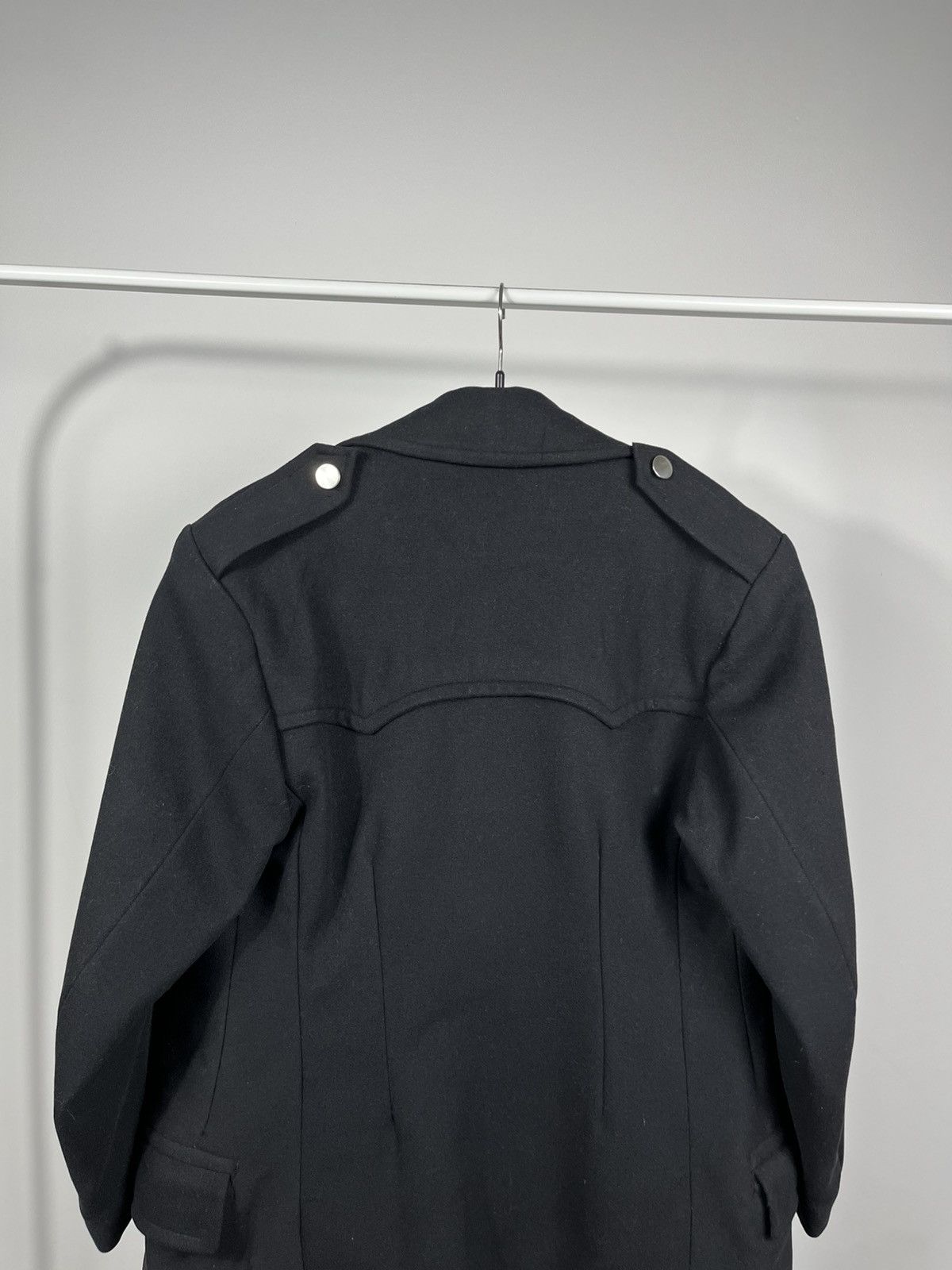 Other Vintage Heavy Wool Jacket Double Breasted Black Size US S / EU 44-46 / 1 - 15 Thumbnail