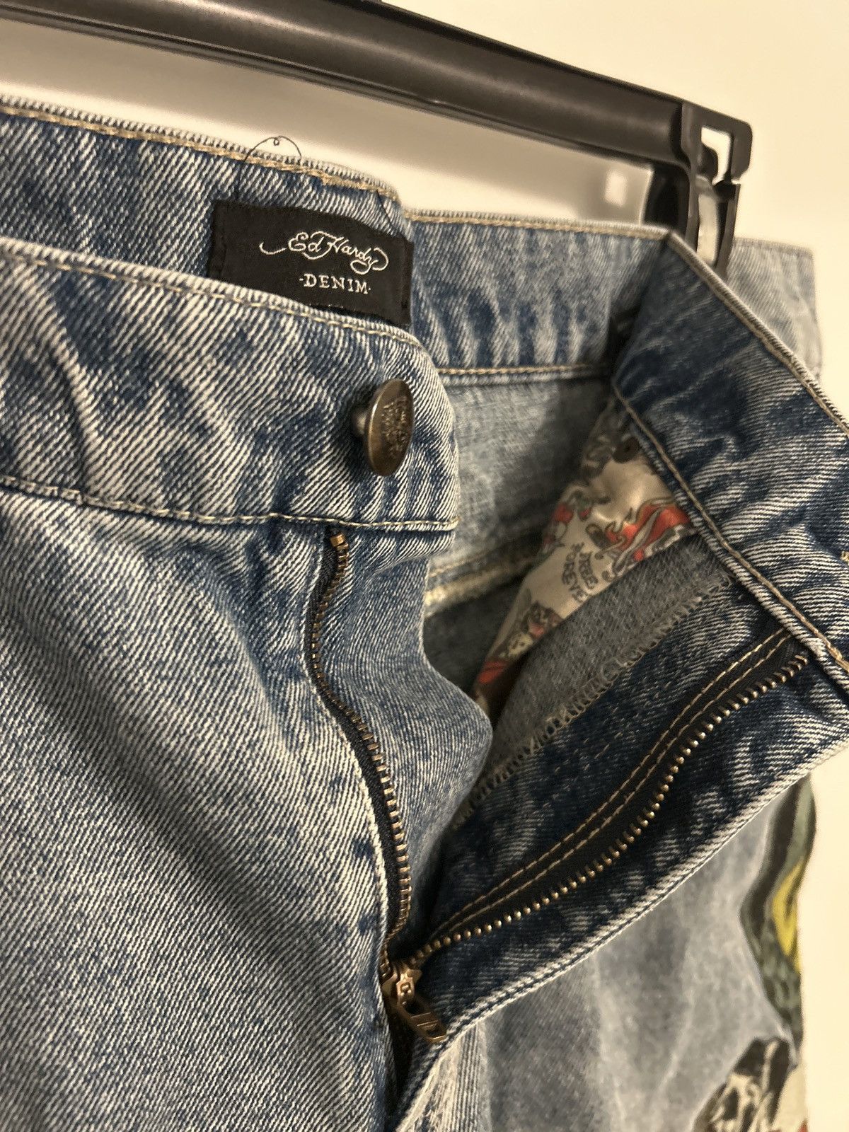 Ed Hardy Ed hardy short Denim Size US 32 / EU 48 - 3 Thumbnail
