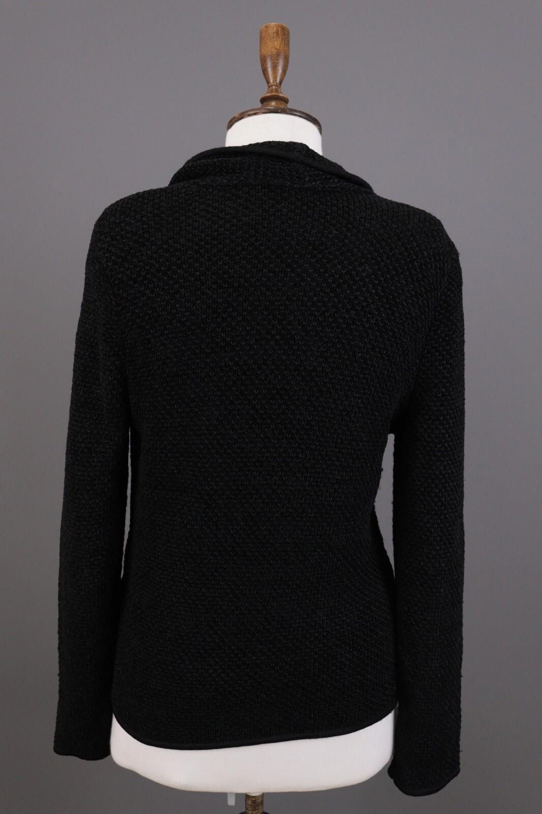 Christian Dior Monsieur Mondi Black Cable Knit Pockets 2 Button Sweater Size 38 / M Size M / US 6-8 / IT 42-44 - 10 Thumbnail