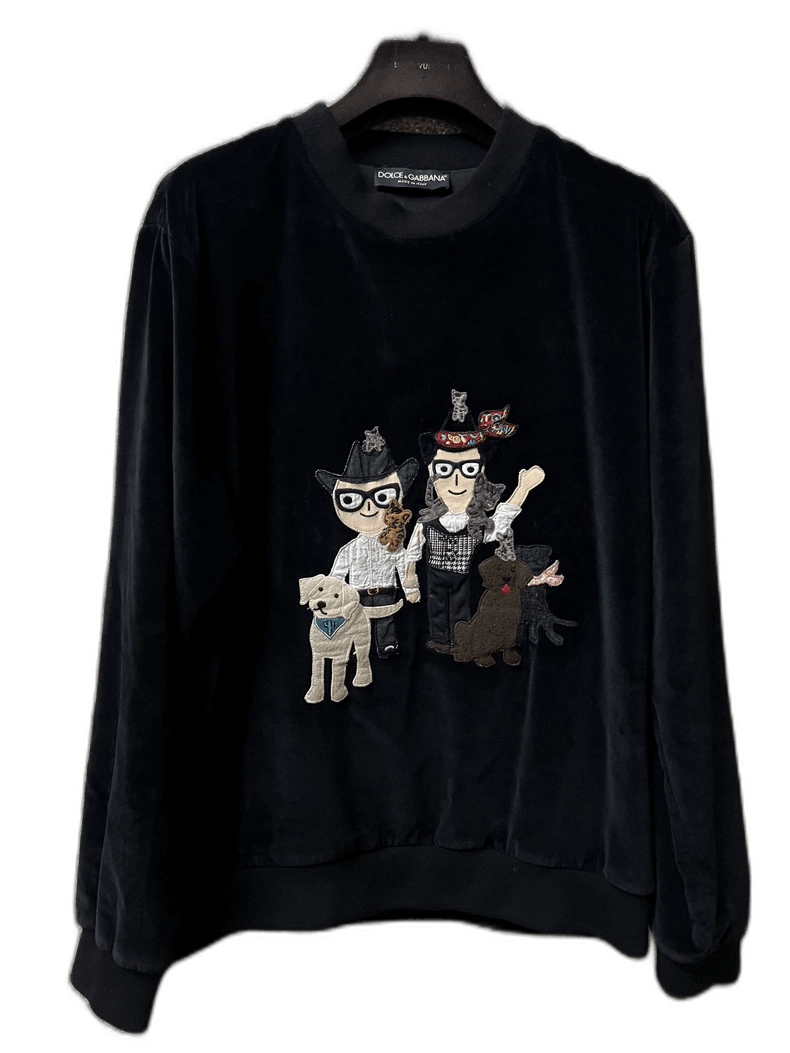 Dolce & Gabbana Dolce Gabbana Men's Casual Crewneck Sweatshirt Size US M / EU 48-50 / 2 - 1 Thumbnail