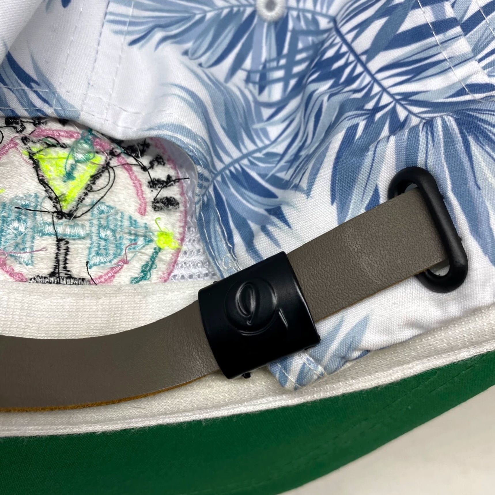 Imperial Imperial Hat Strapback White Floral Adjustable Baseball Cap Unisex Adults Outdoor Sports Size ONE SIZE - 6 Thumbnail