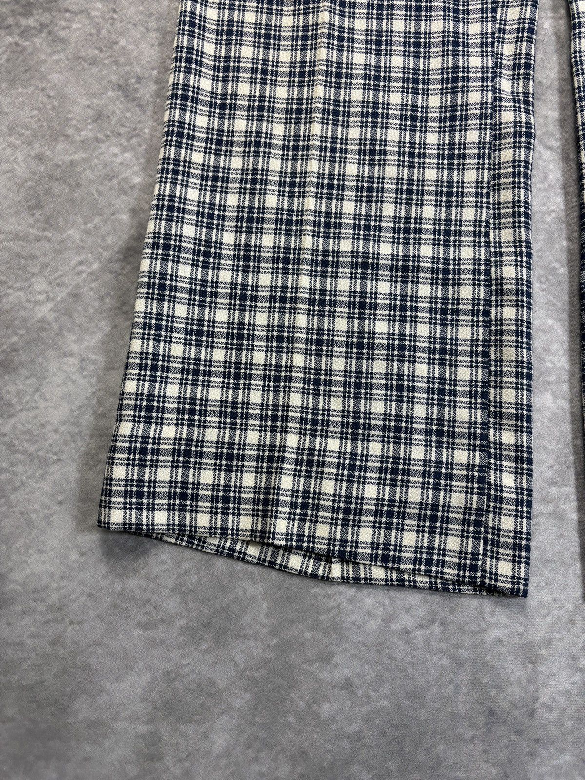 Sears × Vintage 1960s Plaid Trousers Vintage Don Parker Polyester Pants 70s Size US 34 / EU 50 - 12 Thumbnail