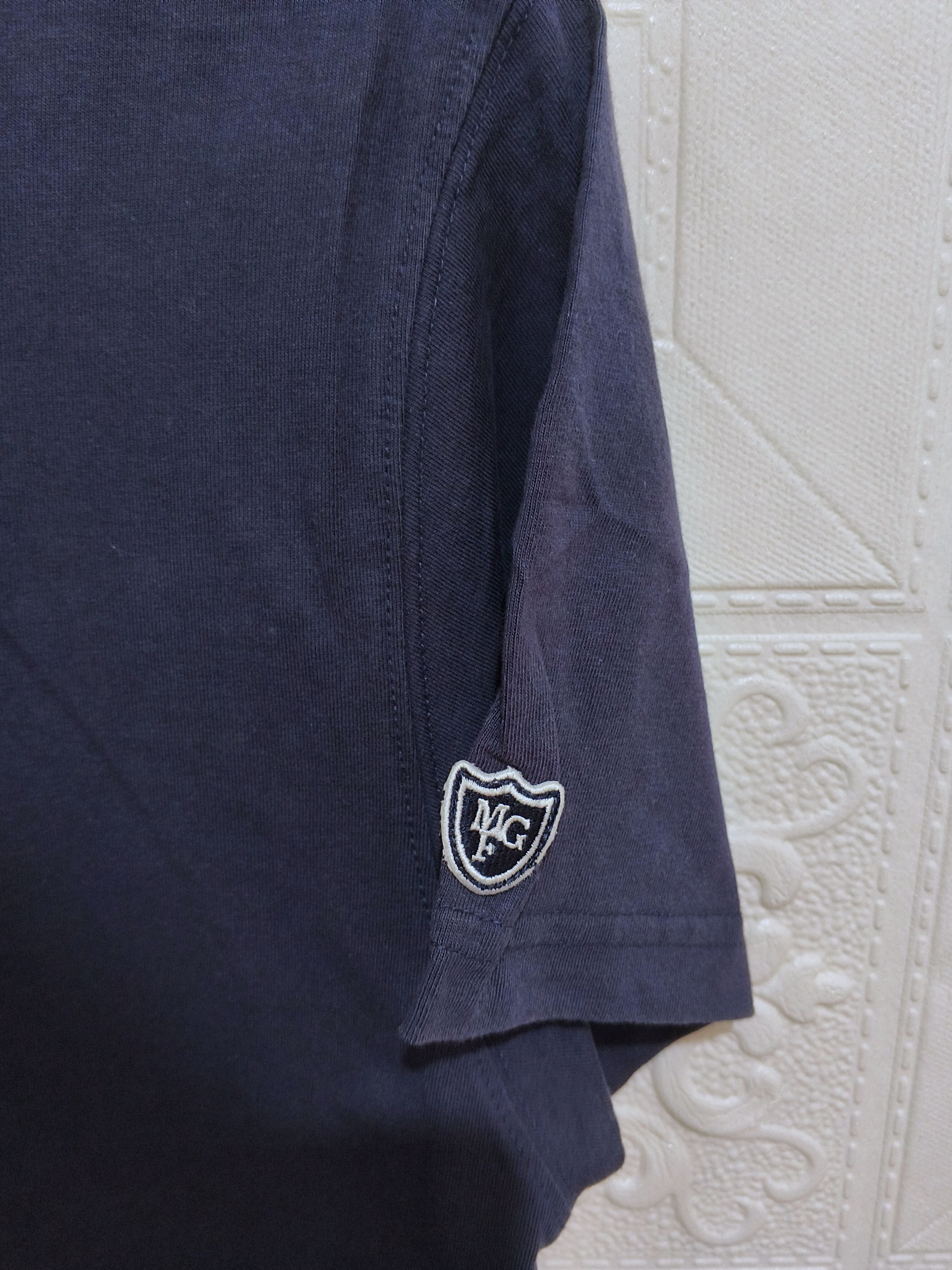 Marithe + Francois Girbaud Marithe Francois Girbaud Classic Logo Navy Tee Women Size S / US 4 / IT 40 - 4 Thumbnail