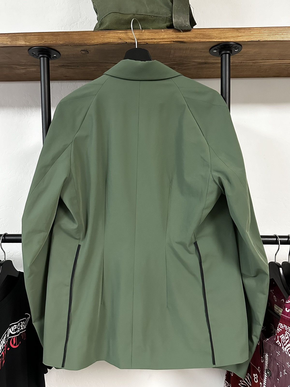 Kiko Kostadinov Kiko Kostadinov Green Harkman Darted Shoulder Blazer Size US L / EU 52-54 / 3 - 2 Thumbnail
