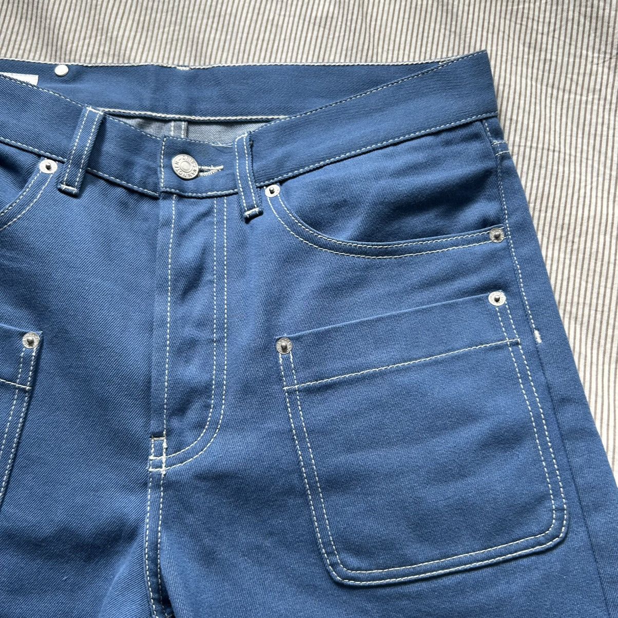 Dries Van Noten Dries Van Noten PANTHERO Blue Denim Pants Size US 32 / EU 48 - 4 Thumbnail