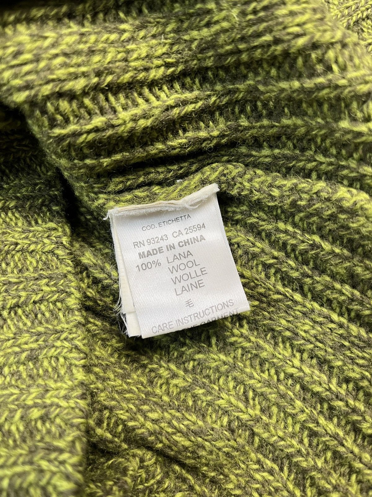Diesel Rare Avantgarde Y2K Wool Sweater Size US XL / EU 56 / 4 - 13 Thumbnail