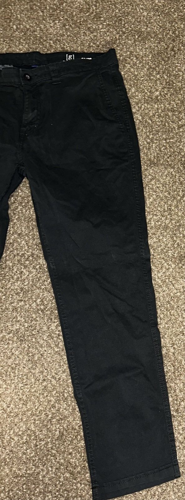 Other Black George Khakis Pants Size US 33 - 4 Thumbnail