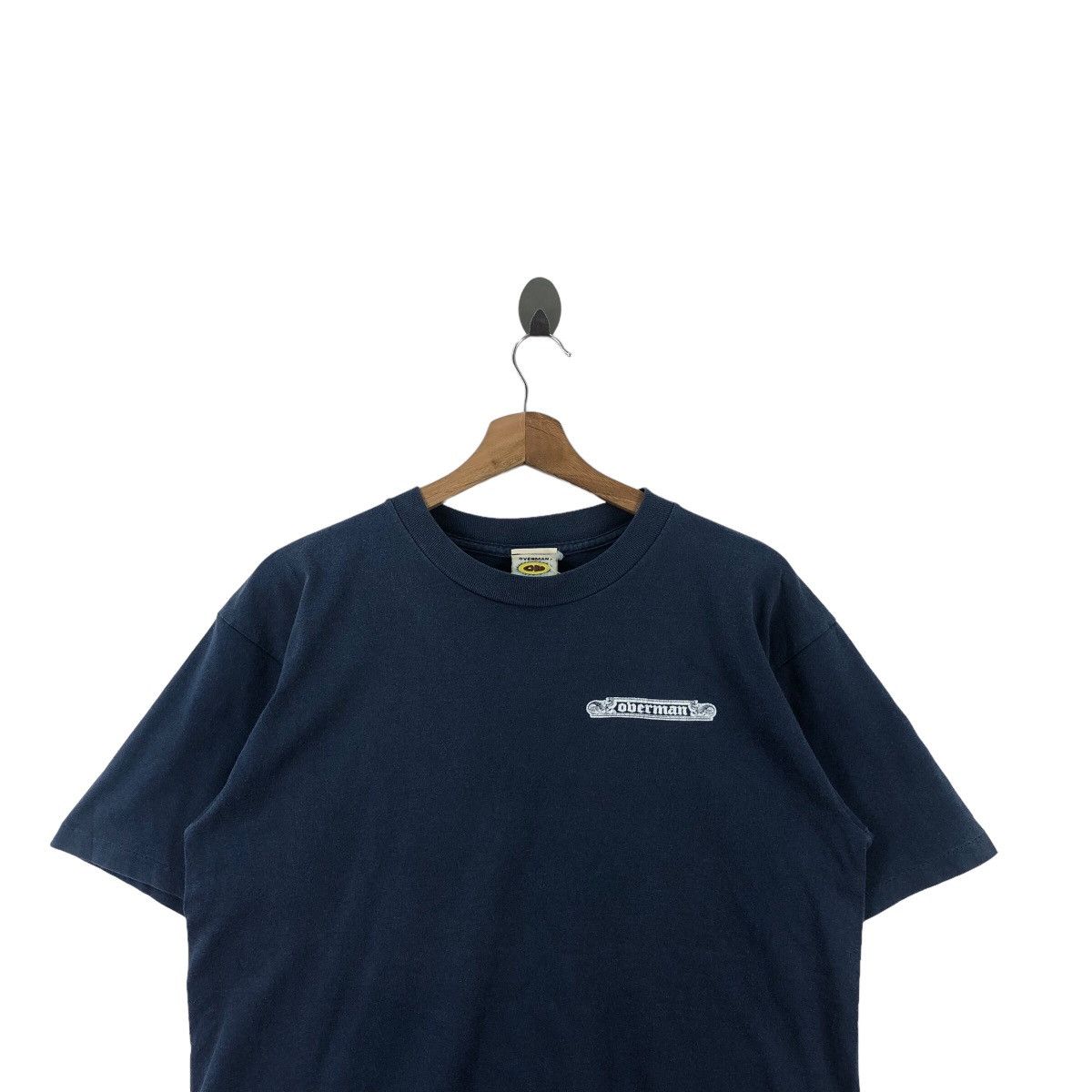 Vintage Pick!! Vtg 90's OVERMAN SURFING Big Logo Top Tee Tshirt Size US L / EU 52-54 / 3 - 3 Thumbnail
