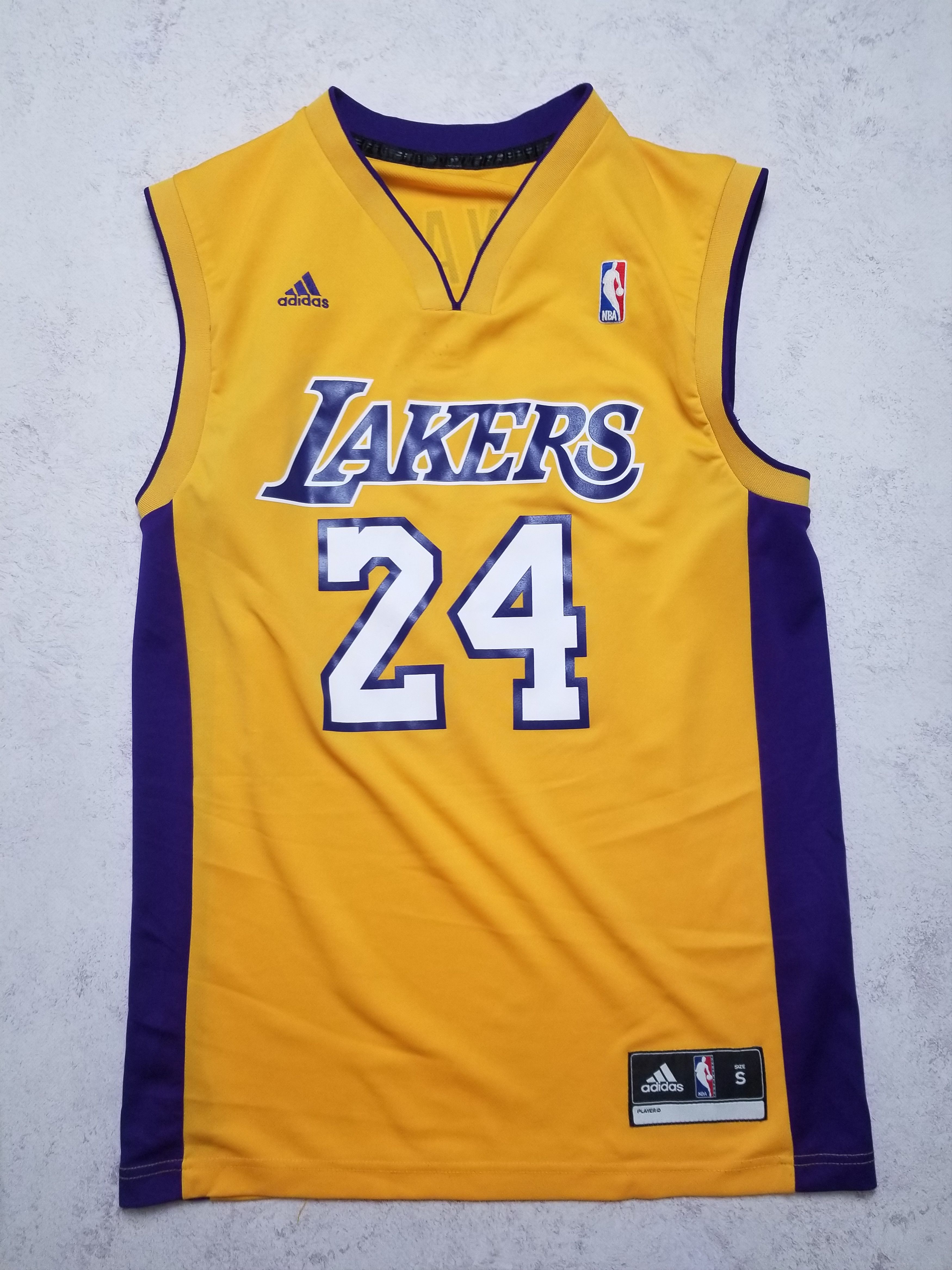 Adidas Los Angeles Lakers Kobe Bryant #24 Adidas NBA Yellow 2011 Size US S / EU 44-46 / 1 - 17 Thumbnail