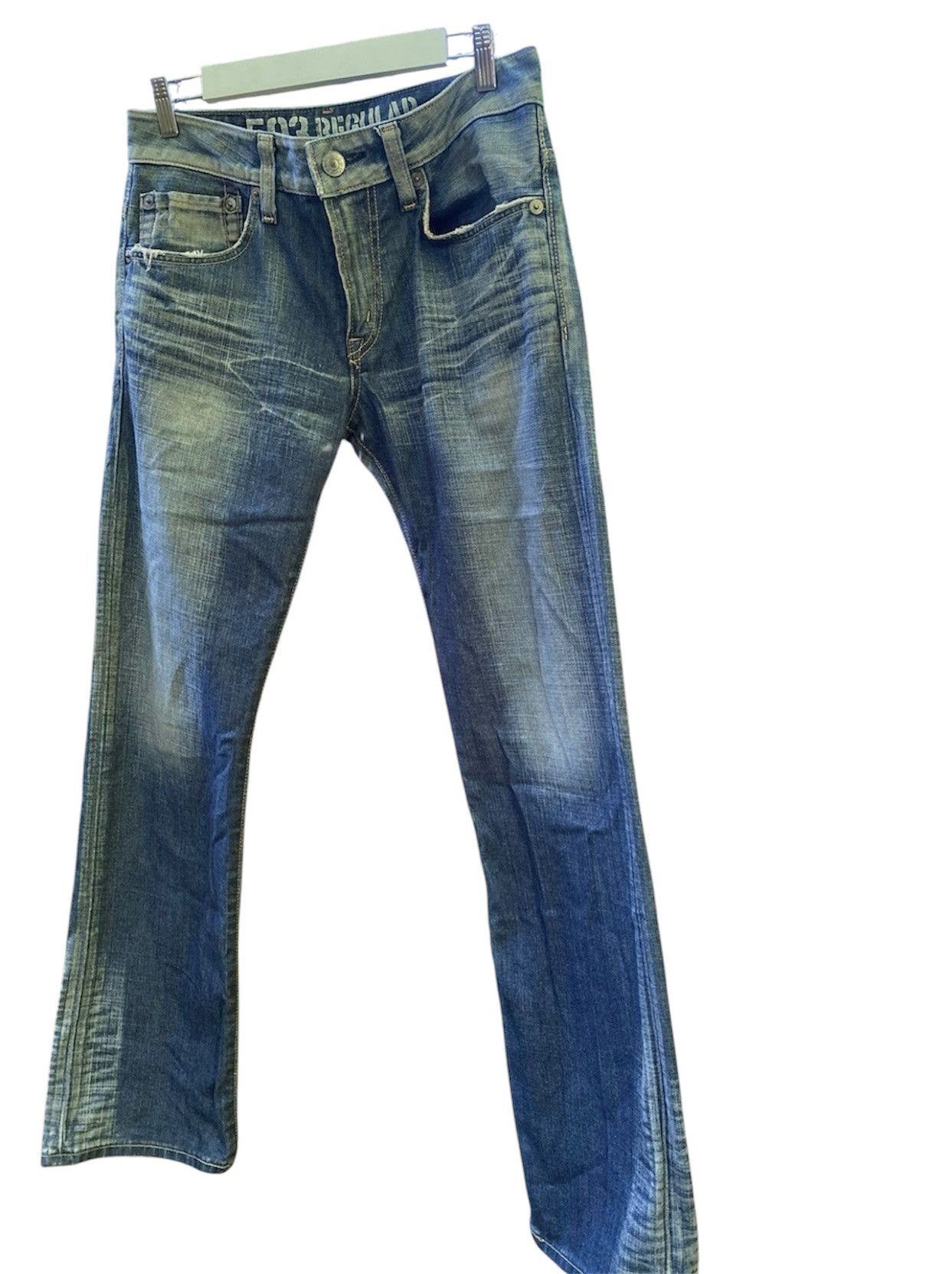 Edwin × If Six Was Nine Vintage edwin 503 regular blue trip edgeline Size US 30 / EU 46 - 3 Thumbnail