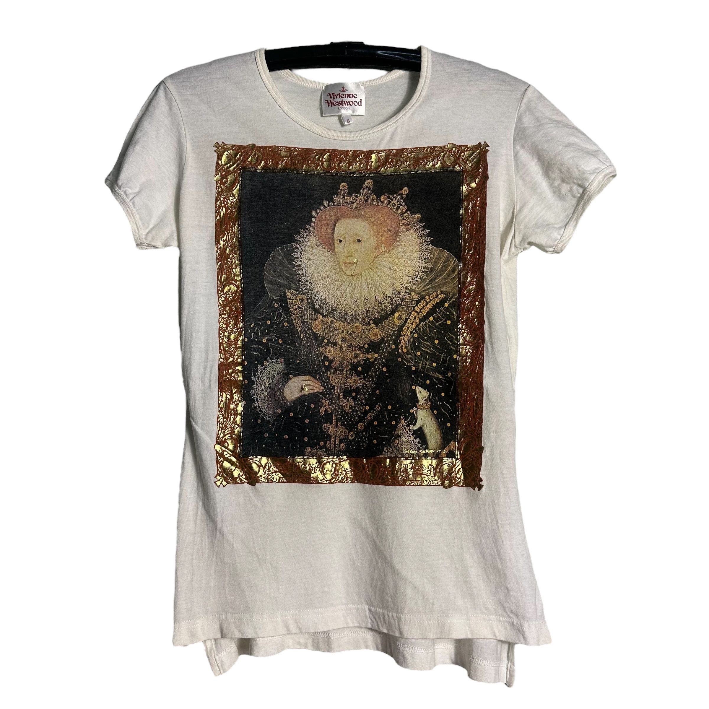 Vivienne Westwood 🔥RARE🔥Vivienne Westwood Queen Elizabeth T-shirt Size S / US 4 / IT 40 - 1 Thumbnail