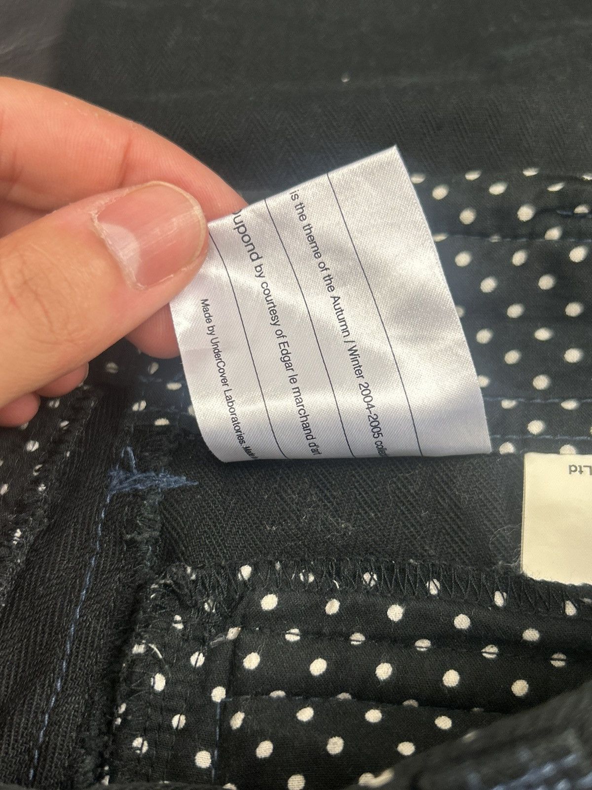 Undercover SS05 But beautiful Patchwork Button Pants Size US 28 / EU 44 - 9 Thumbnail