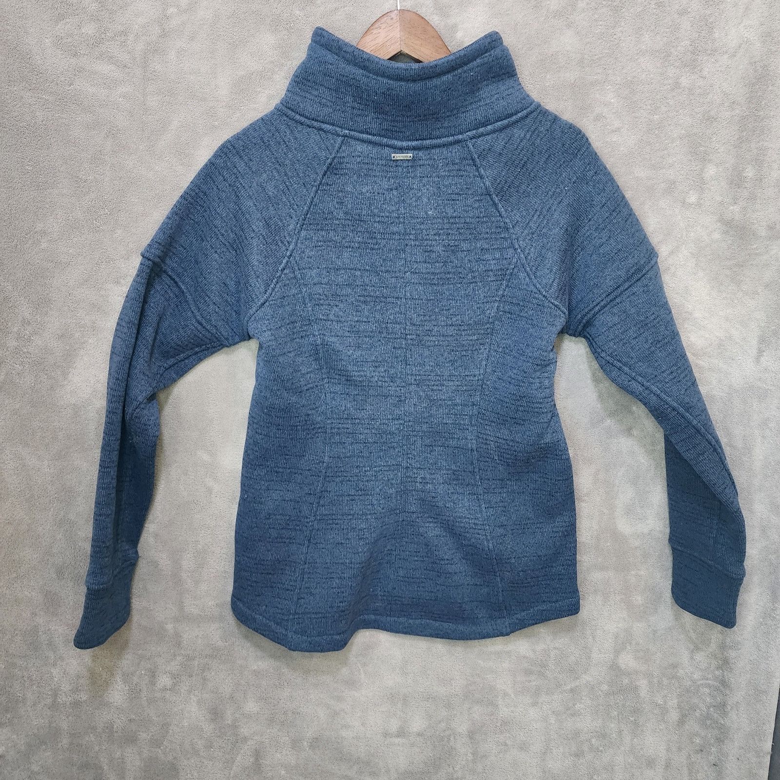 Prana Prana Blue Recycled Polyester Zip Sweater Medium Size US M / EU 48-50 / 2 - 2 Thumbnail