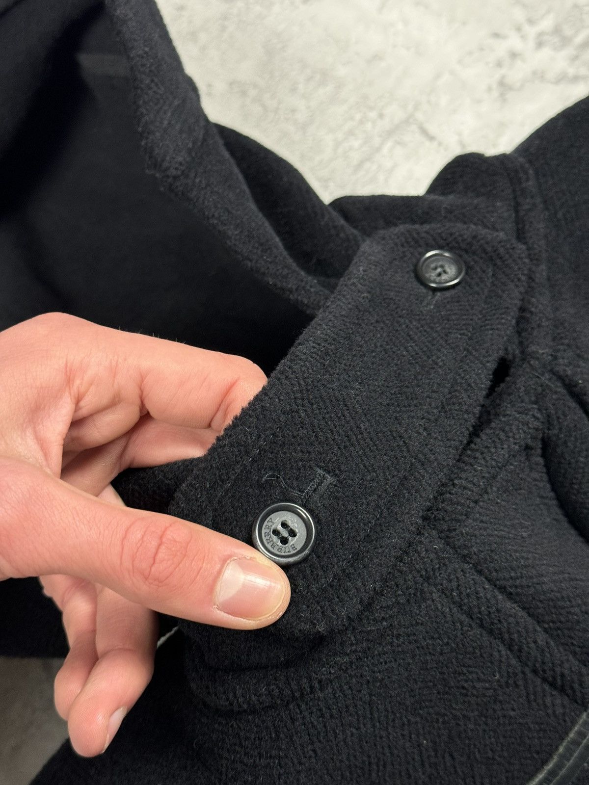 Burberry Burberry London Wool Duffle Coat Black Toggle Hooded Jacket Size US L / EU 52-54 / 3 - 9 Thumbnail