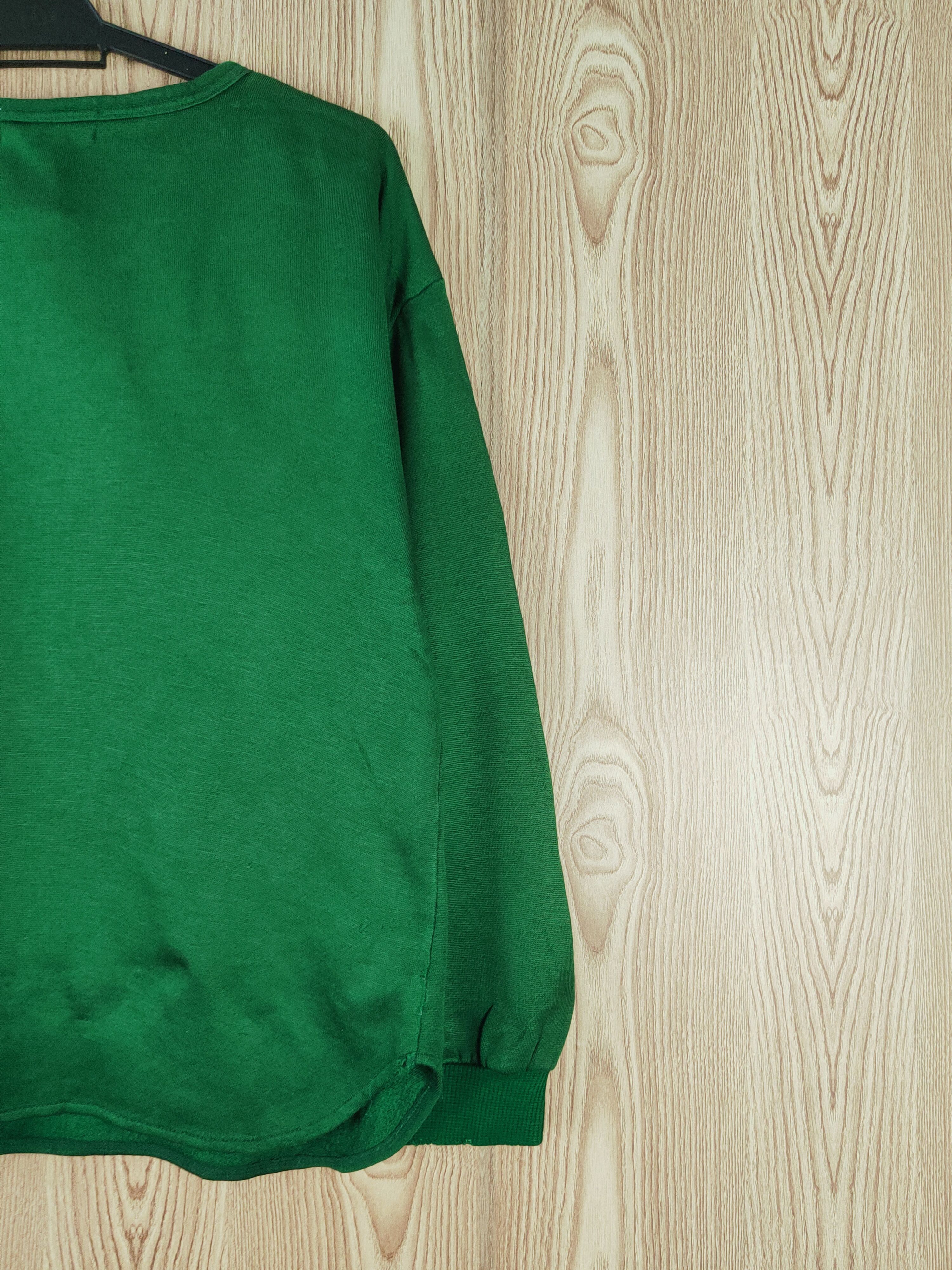 Japanese Brand × Vintage Comomi vintage cat Green Sweatshirts #W417 Size M / US 6-8 / IT 42-44 - 12 Thumbnail