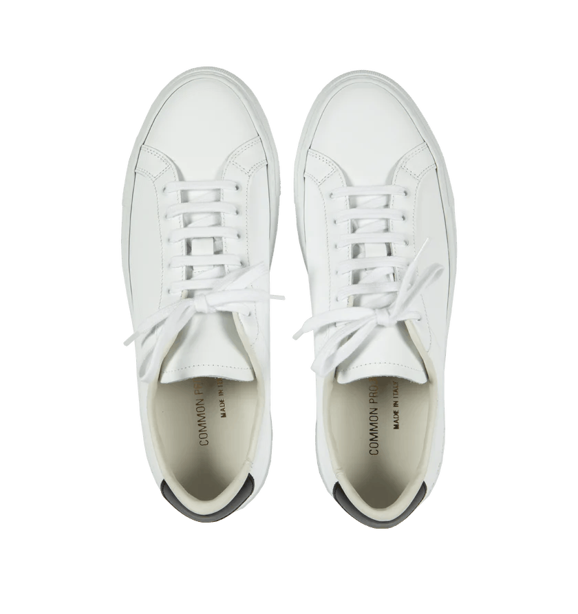 Common Projects o1h1sh11224 Retro Classic Sneakers in White Size US 6 / EU 39 - 2 Thumbnail