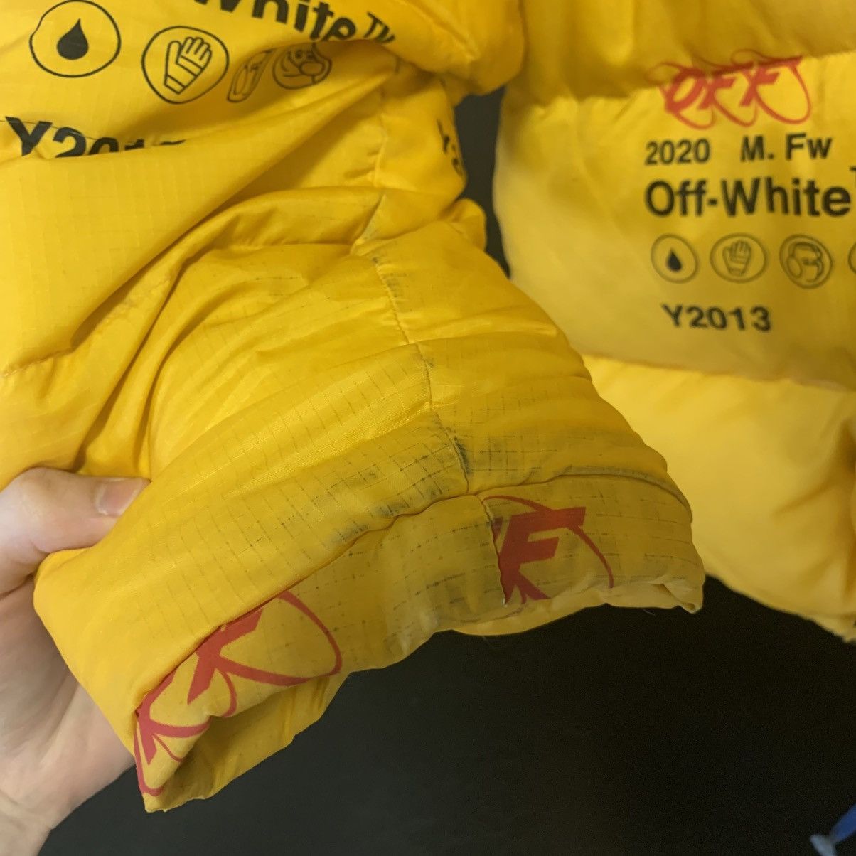 Off-White Off-White Industrial Zipped Puffer Jacket Size US M / EU 48-50 / 2 - 16 Thumbnail