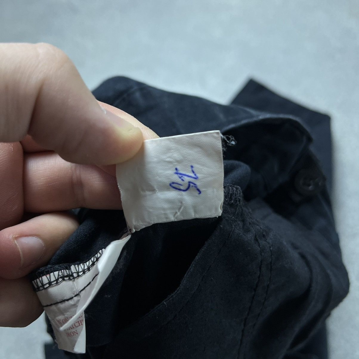 Yves Saint Laurent Vintage Yves Saint Laurent Pants Big Logo YSL Denim Jeans Size US 26 / EU 42 - 11 Thumbnail
