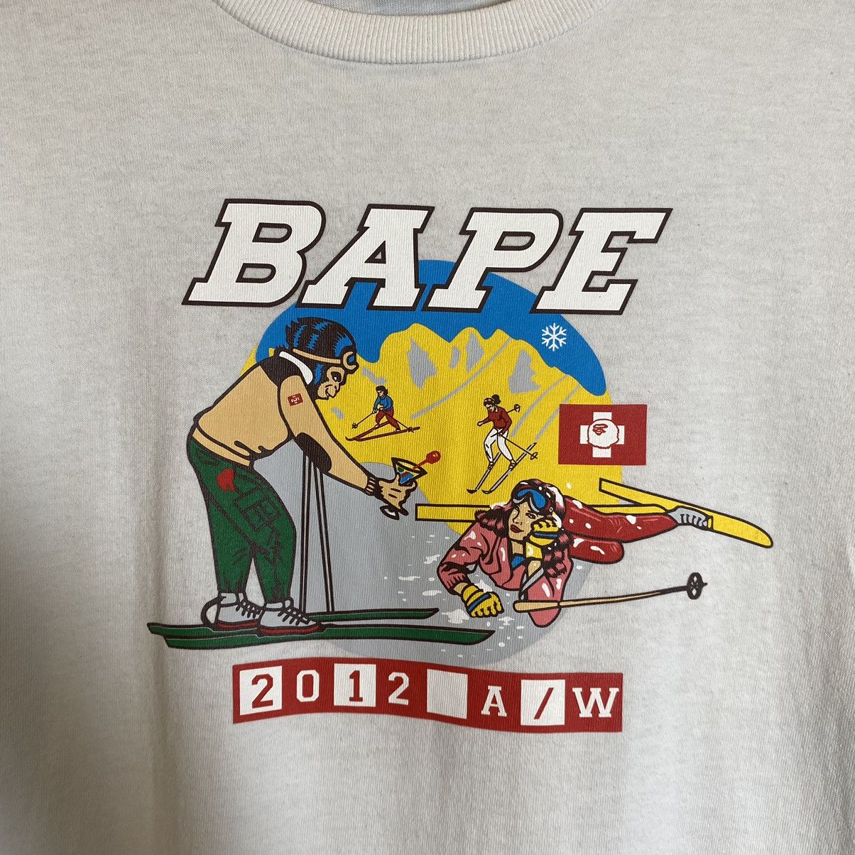 Bape AW12 Ski Tee Size US M / EU 48-50 / 2 - 5 Thumbnail