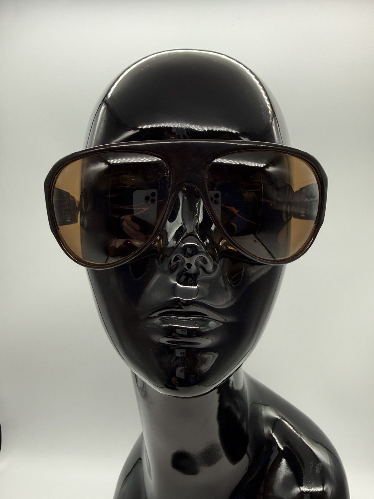 Chrome Hearts Chrome Hearts "FUCK YOU" Aviator Sunglasses – Cross Print Size ONE SIZE - 17 Thumbnail
