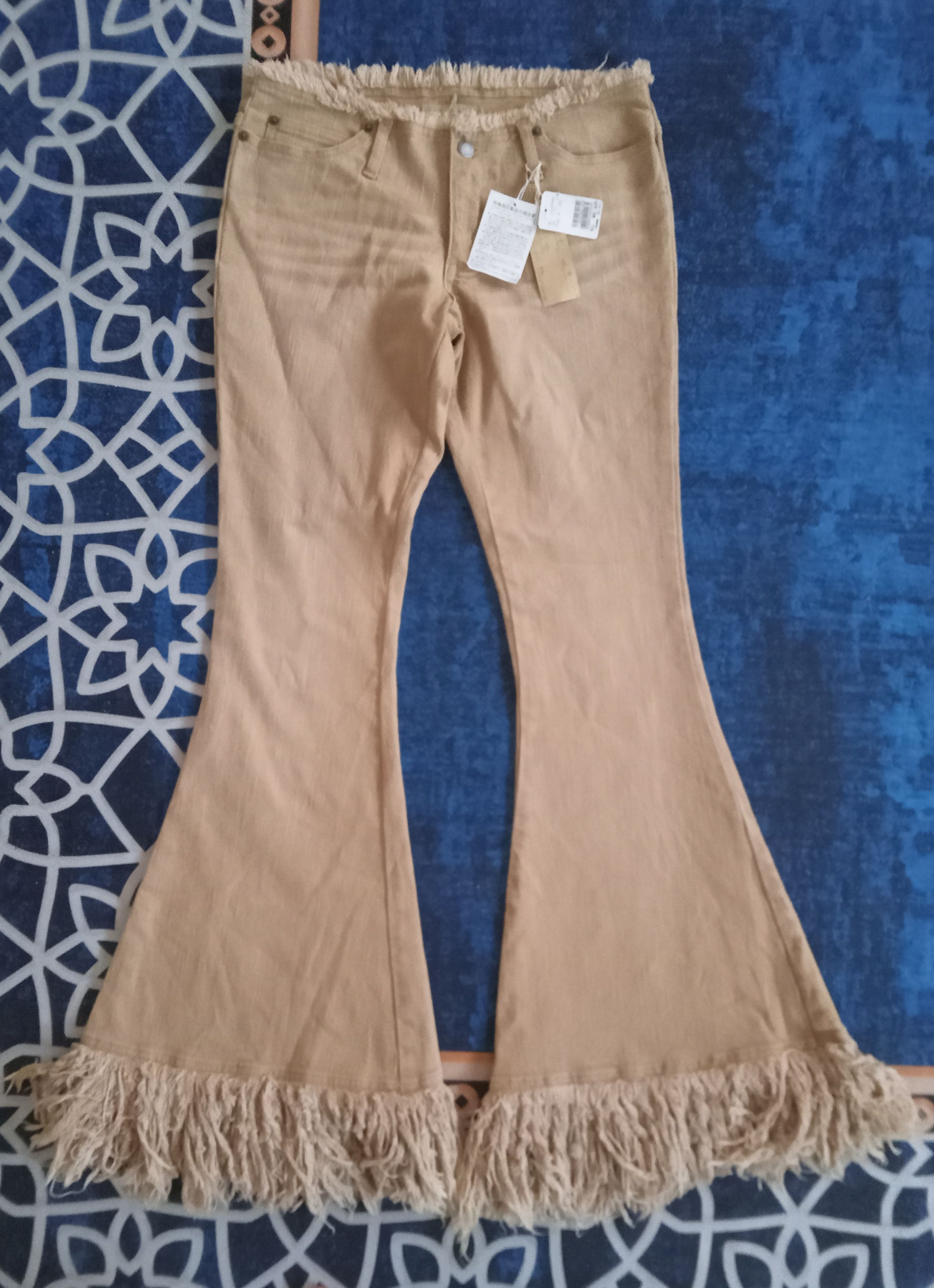 GOA GOA Extremely Rare Design Flare Pants Size 30" / US 8 / IT 44 - 1 Thumbnail