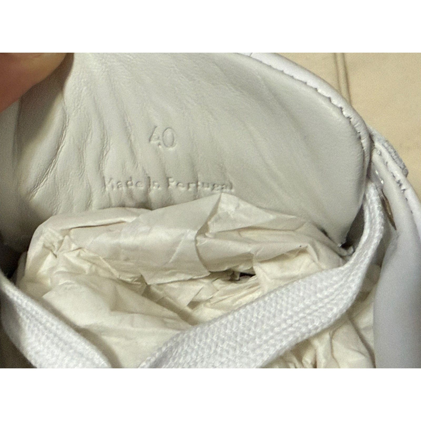 Lanvin Lanvin DDB0 White Leather Sneakers EU 40 US Men 7 , Women 9 Size US 7 / EU 40 - 7 Thumbnail