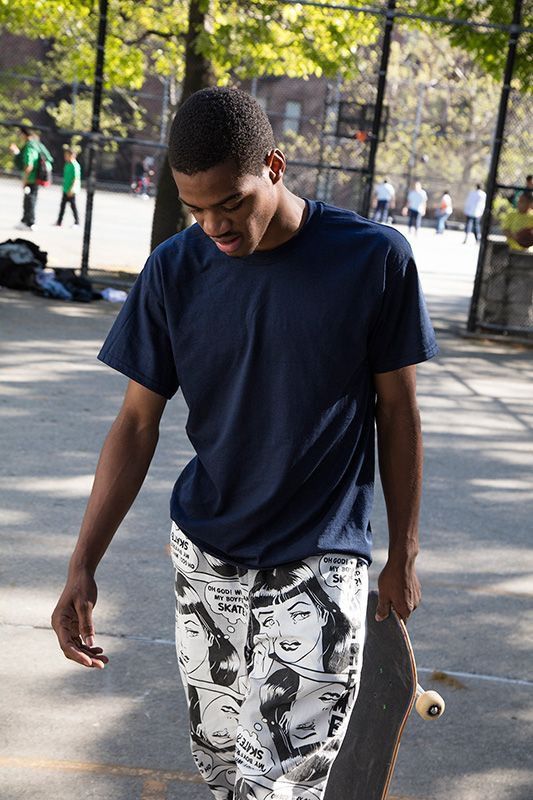 Supreme × Thrasher SS 2017 “Why Doesn’t My Boyfriend Skate” Comic Graphic Pants Size US 32 / EU 48 - 1 Thumbnail