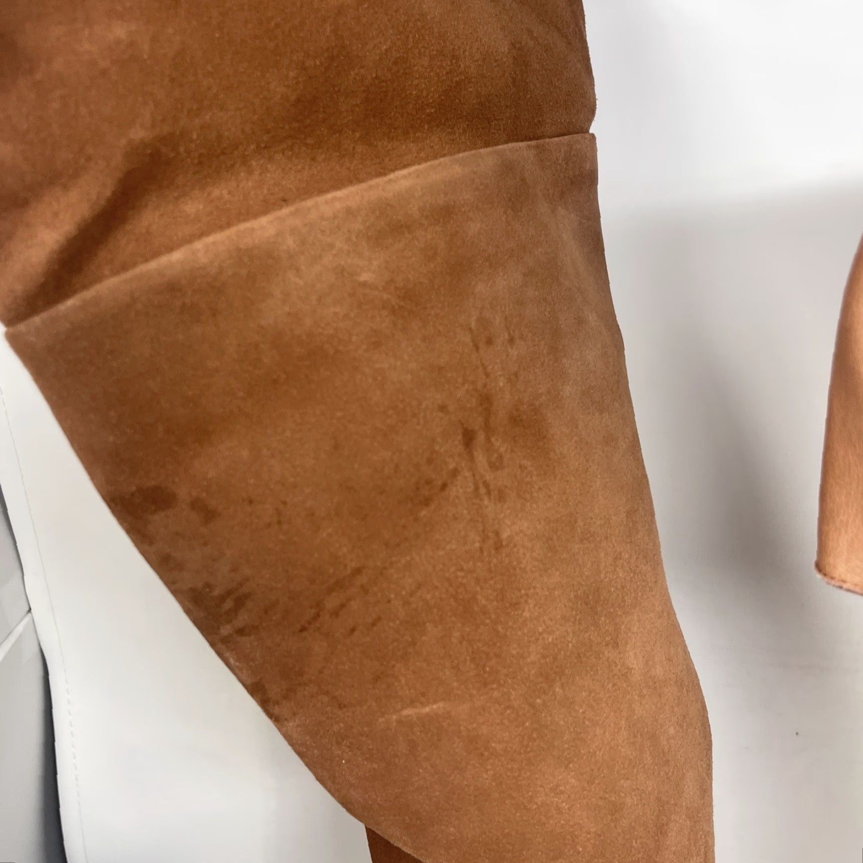 Joie VINTAGE Joie Leather Knee High Boots Womens 7 Brown 90s Cottagecore Boho Fall Spring Winter Size US 7 / IT 37 - 7 Thumbnail