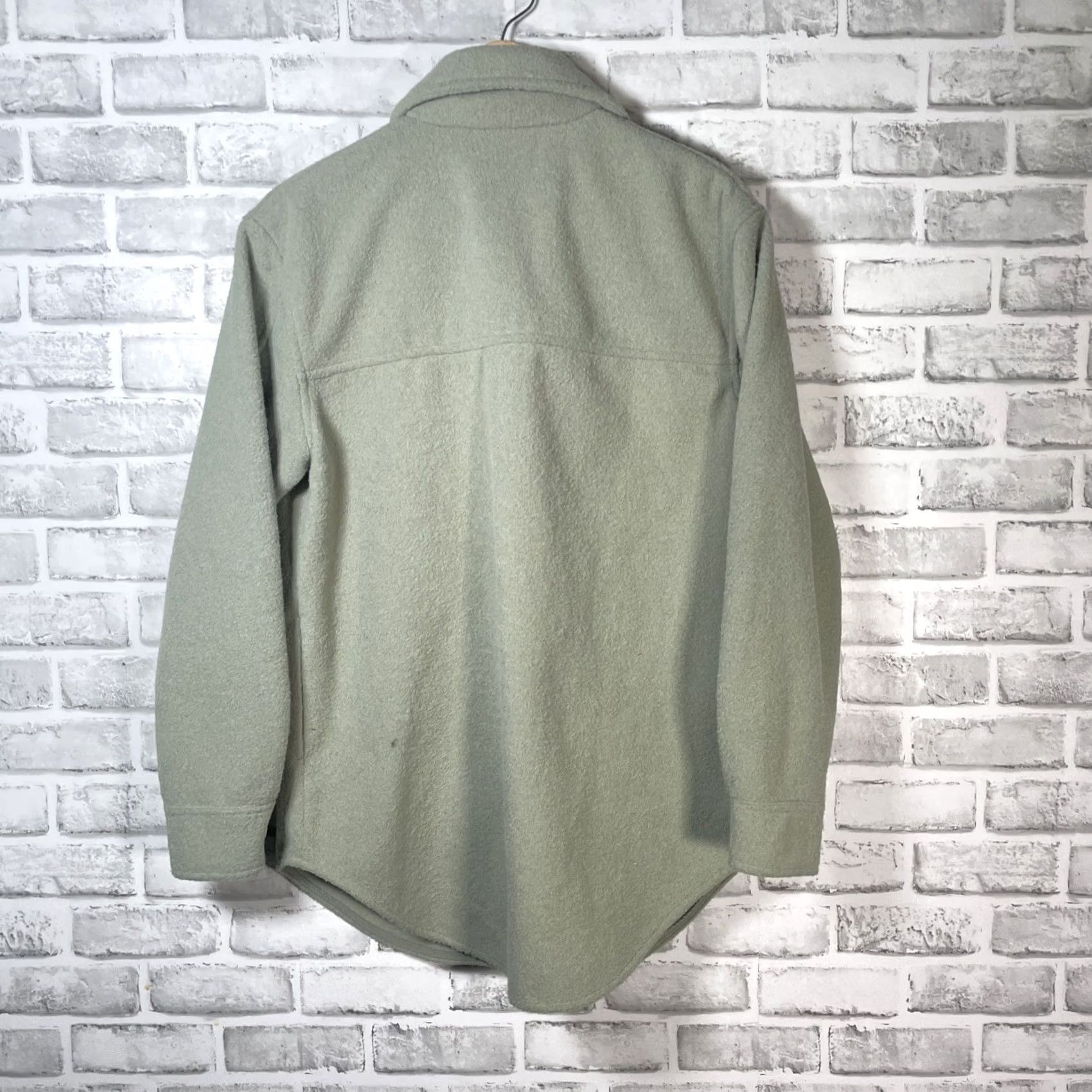 Joie Joie Sage Green Button Up Double Pocket Thick Fleece Shacket Womens M Shirt Size M / US 6-8 / IT 42-44 - 5 Thumbnail