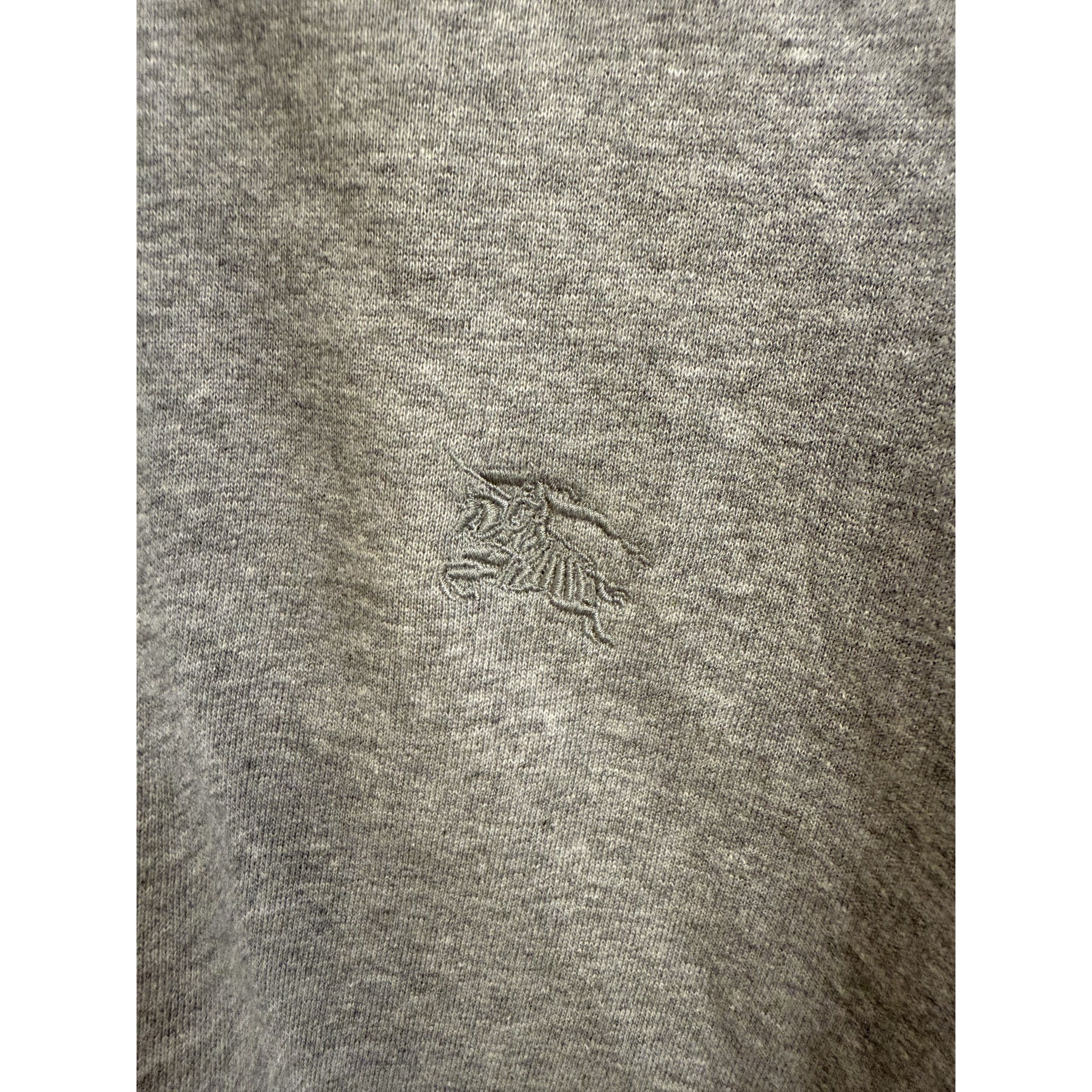 Burberry Burberry Gray Full-Zip Hoodie Sweatshirt XXXL Made In Portug Size US XXL / EU 58 / 5 - 9 Thumbnail