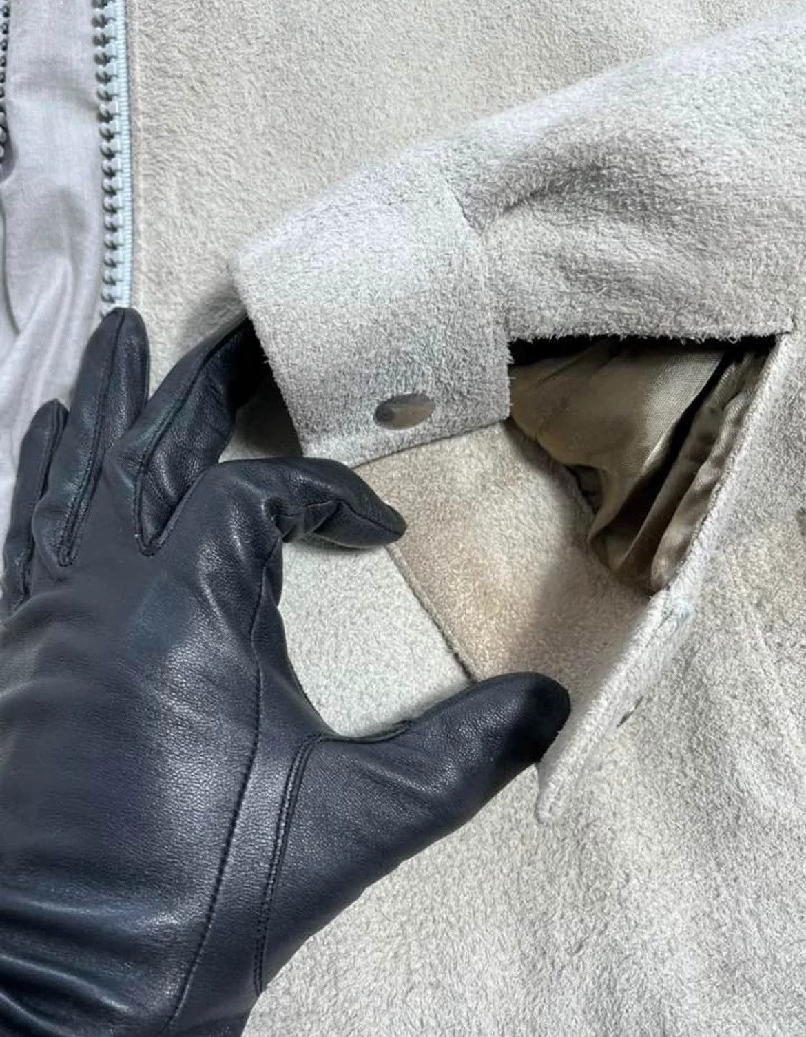 Maison Margiela Maison Martin Margiela 2000s Suede Jacket Rare Oversized Size US S / EU 44-46 / 1 - 6 Thumbnail