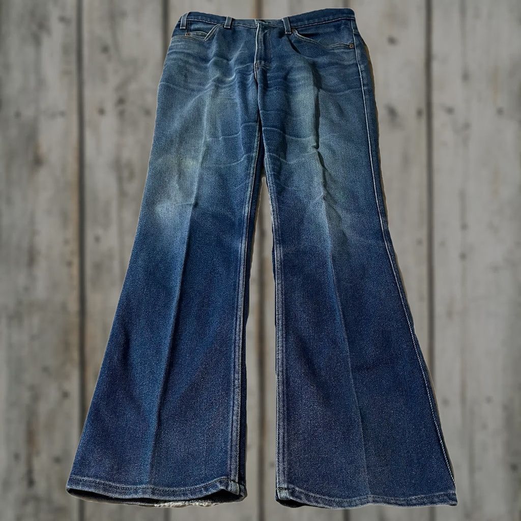 Levi's VINTAGE Levi's 517 Bootcut Jeans Men 36 X 34 Blue 80s Flare Worn Faded 517 Bootcut Jeans Mens Size US 36 / EU 52 - 1 Thumbnail