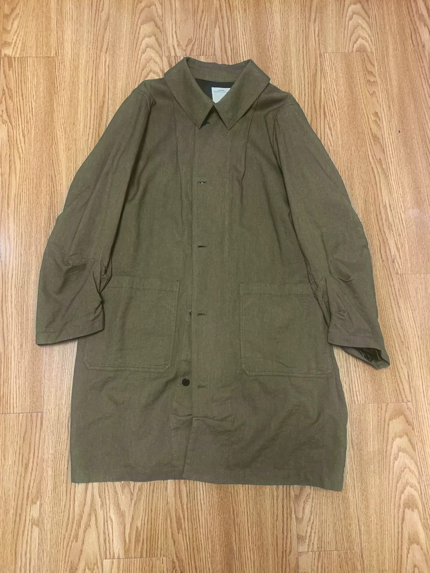 Visvim visvim 18aw ayres coat in olive Size US M / EU 48-50 / 2 - 1 Thumbnail