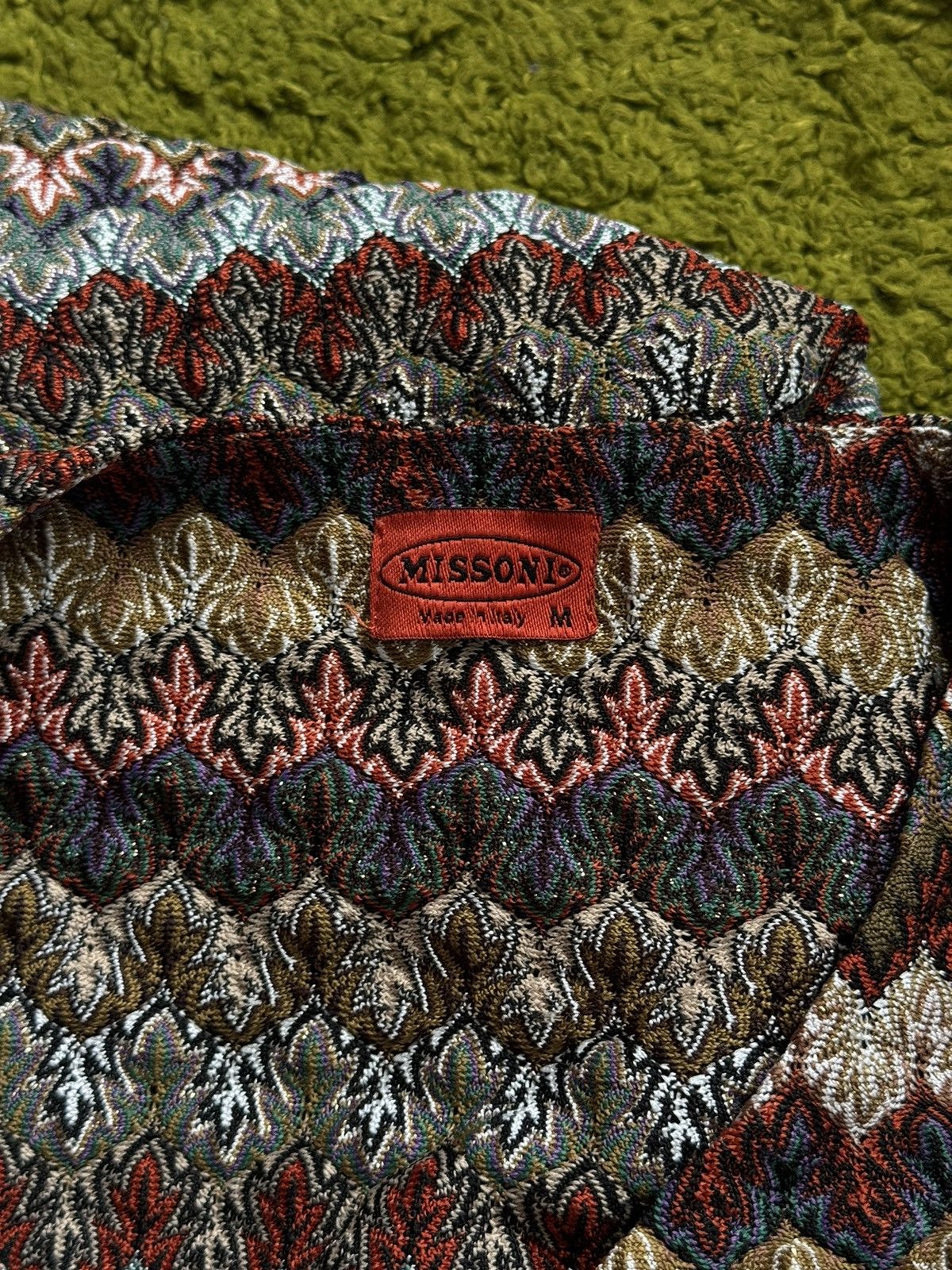 Missoni Missoni 1990s vintage coloured belted knit maxi dress Size M / US 6-8 / IT 42-44 - 6 Thumbnail