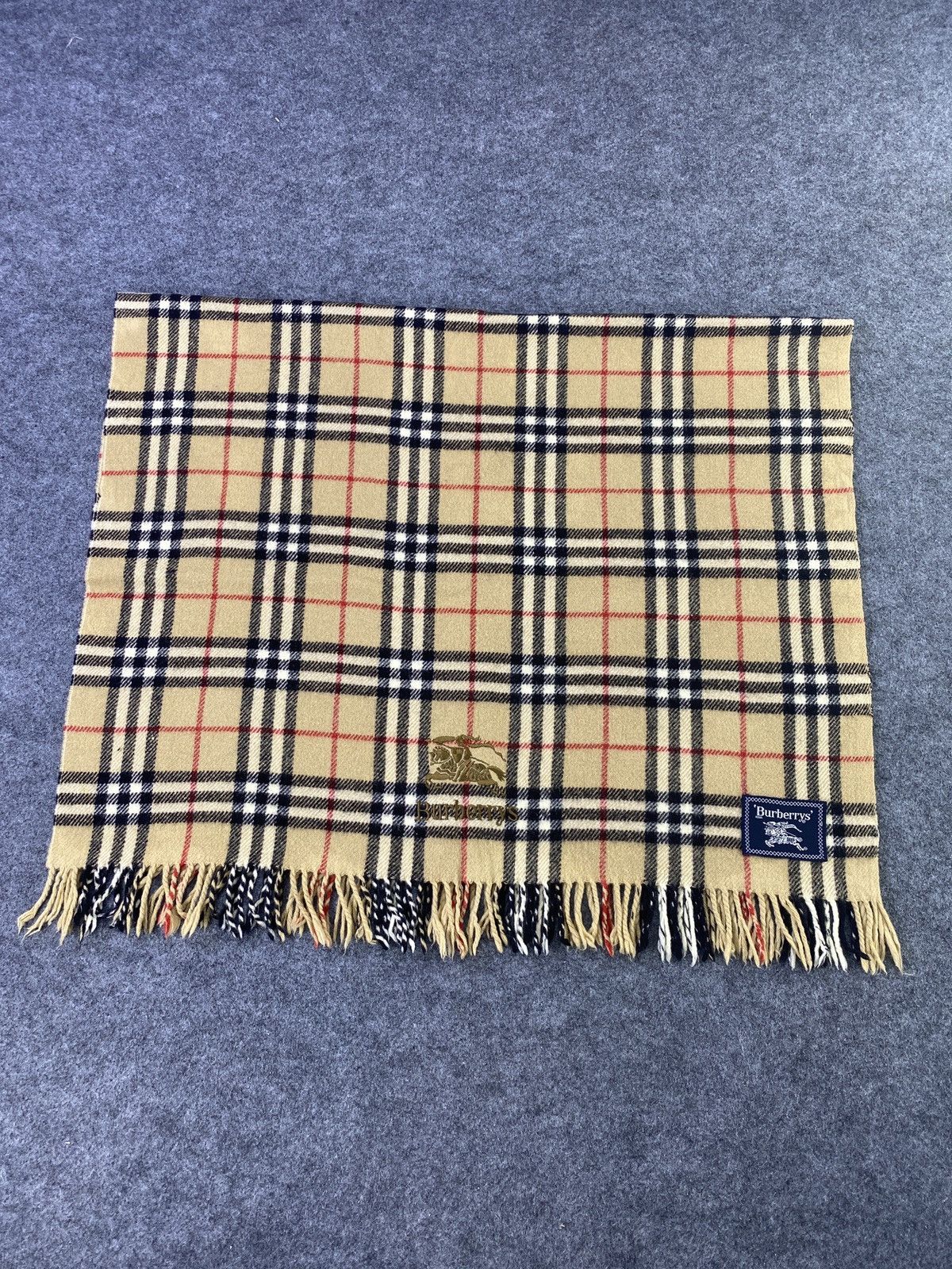 Burberry × Vintage BIG SIZE BURBERRY Scarf / Muffler / Neckwear -T715 Size ONE SIZE - 2 Thumbnail