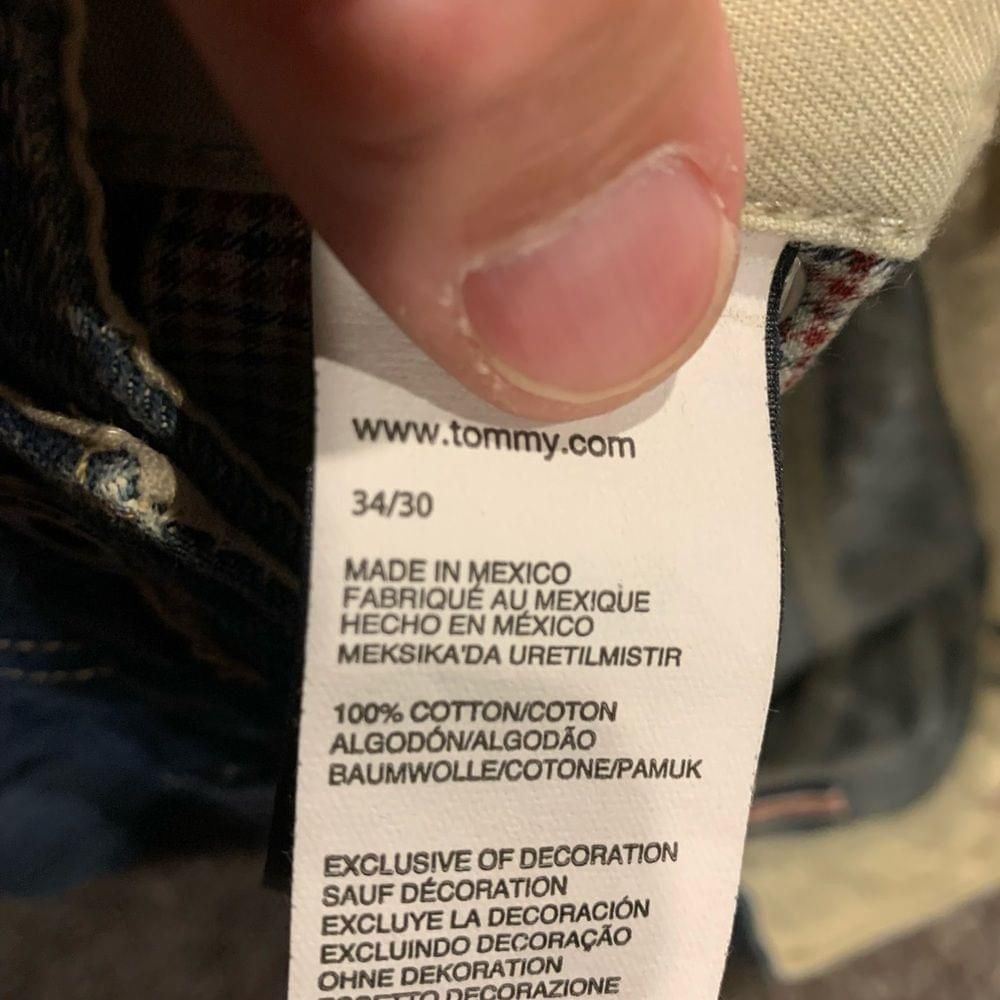 Tommy Hilfiger Men’s Tommy Hilfiger Jeans Size US 34 / EU 50 - 3 Thumbnail