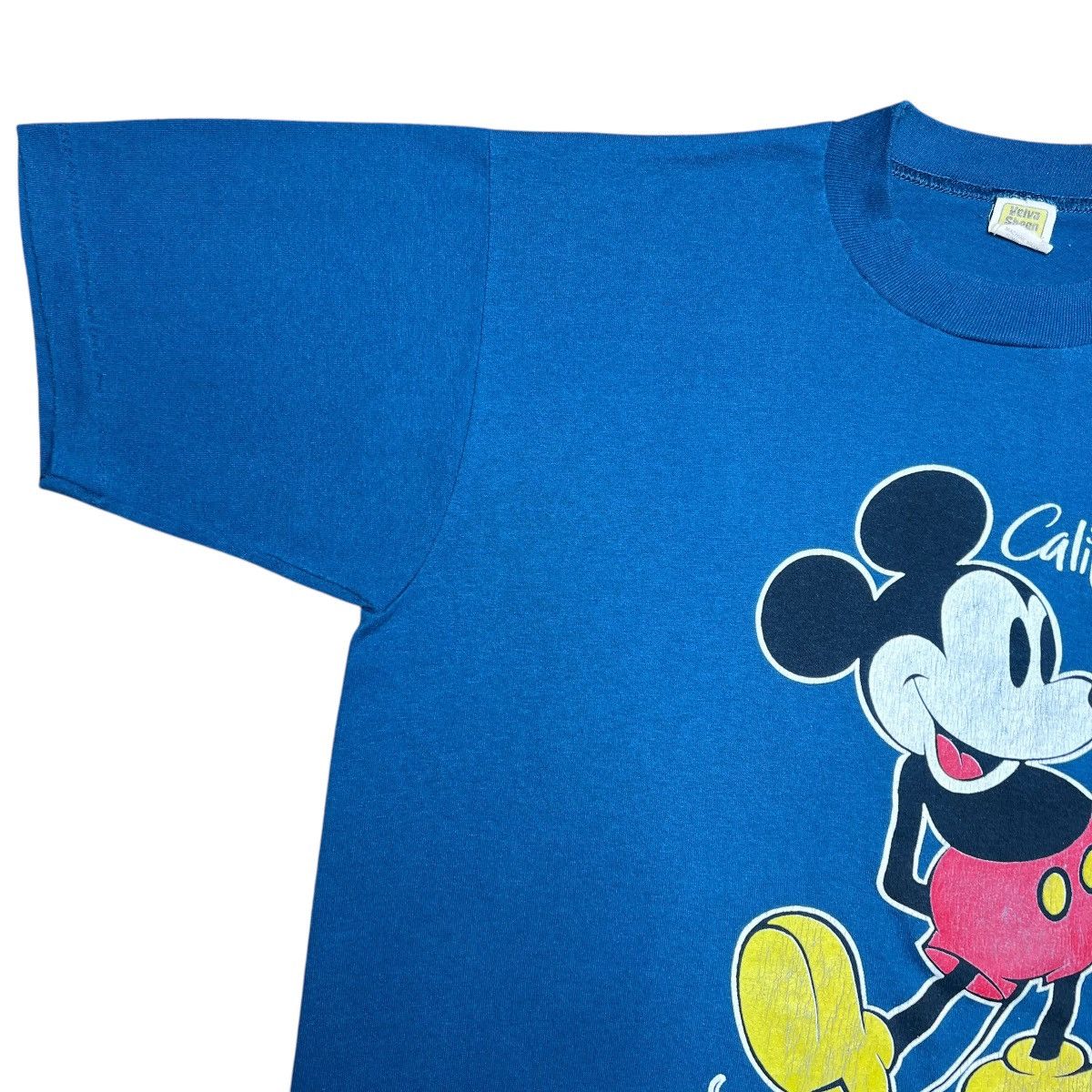 Disney × Vintage Vtg 1980s Disney Mickey Mouse California Tourist Graphic Tee Size US L / EU 52-54 / 3 - 8 Thumbnail