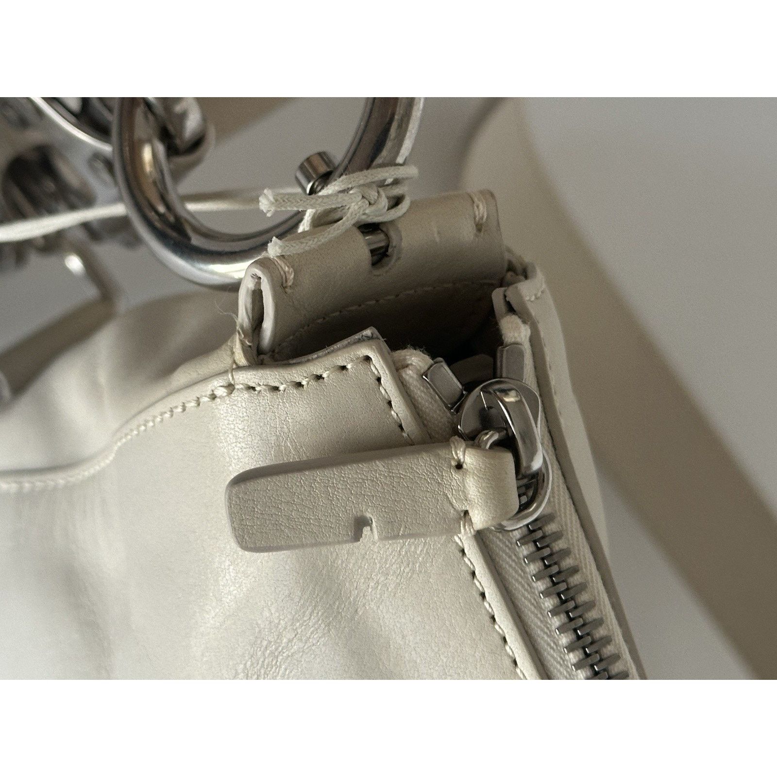 Burberry Burberry Small Knight Crinkled Leather Shoulder Bag 80816761 Size ONE SIZE - 14 Thumbnail