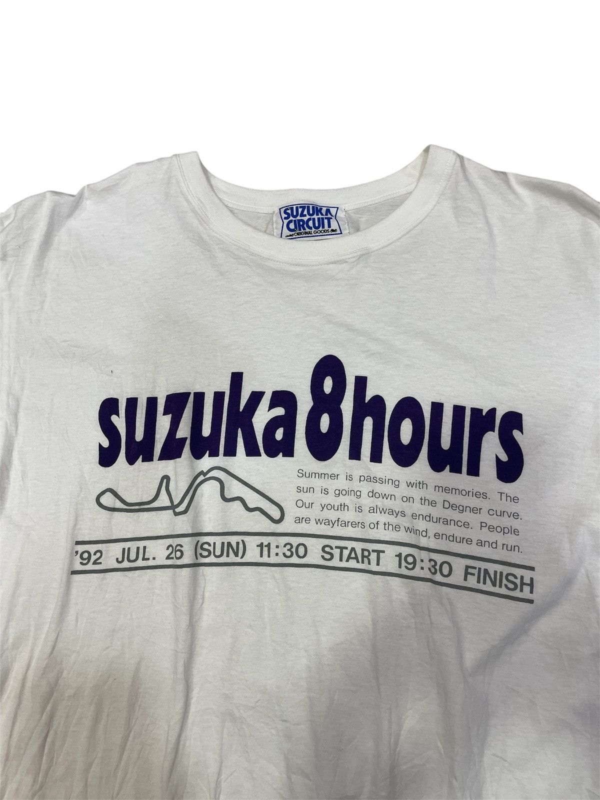 Vintage Suzuka 8 hours Size US XL / EU 56 / 4 - 2 Thumbnail