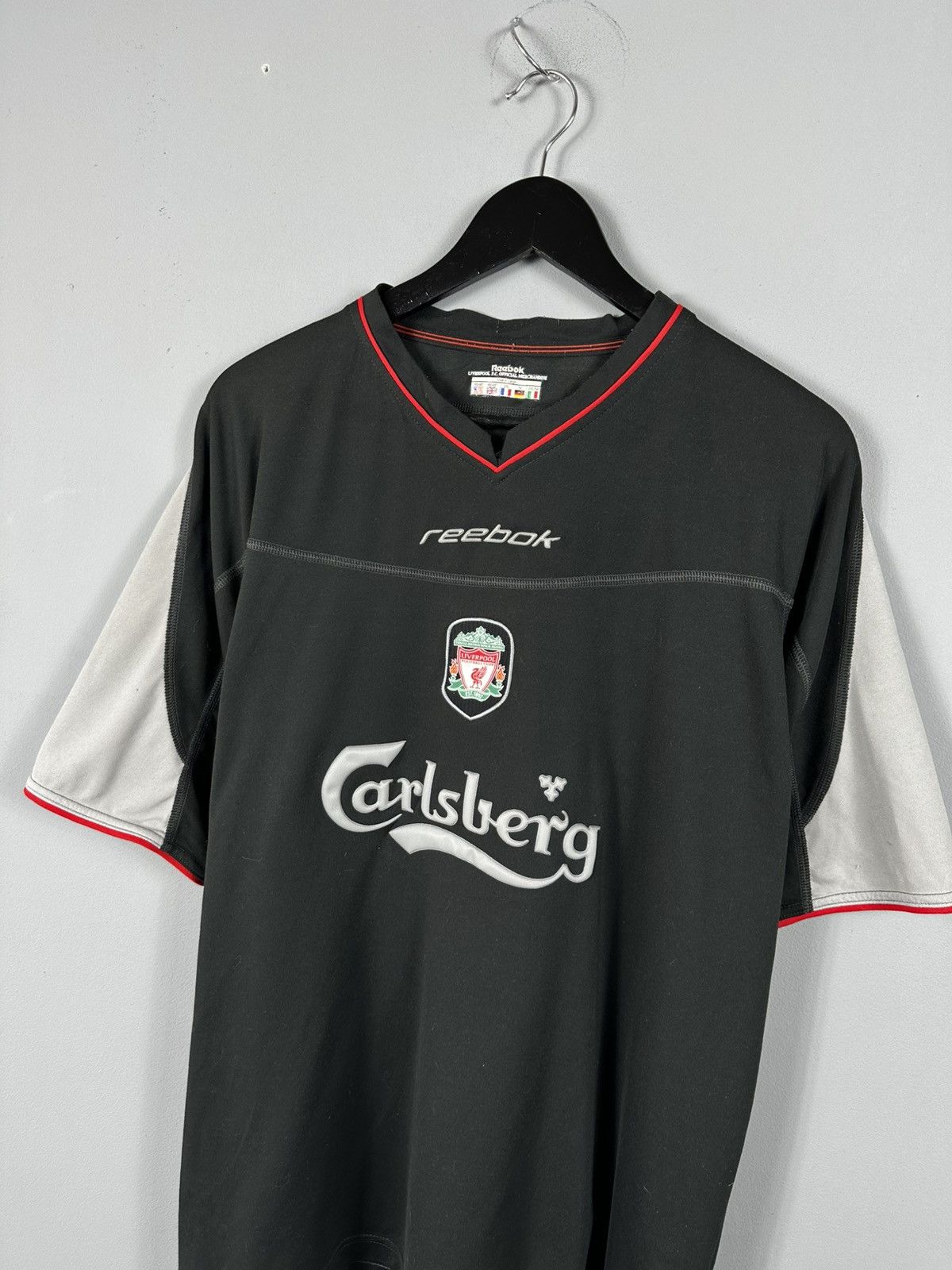 Reebok Liverpool 2002 2003 away football shirt jersey Reebok XL Size US XL / EU 56 / 4 - 2 Thumbnail