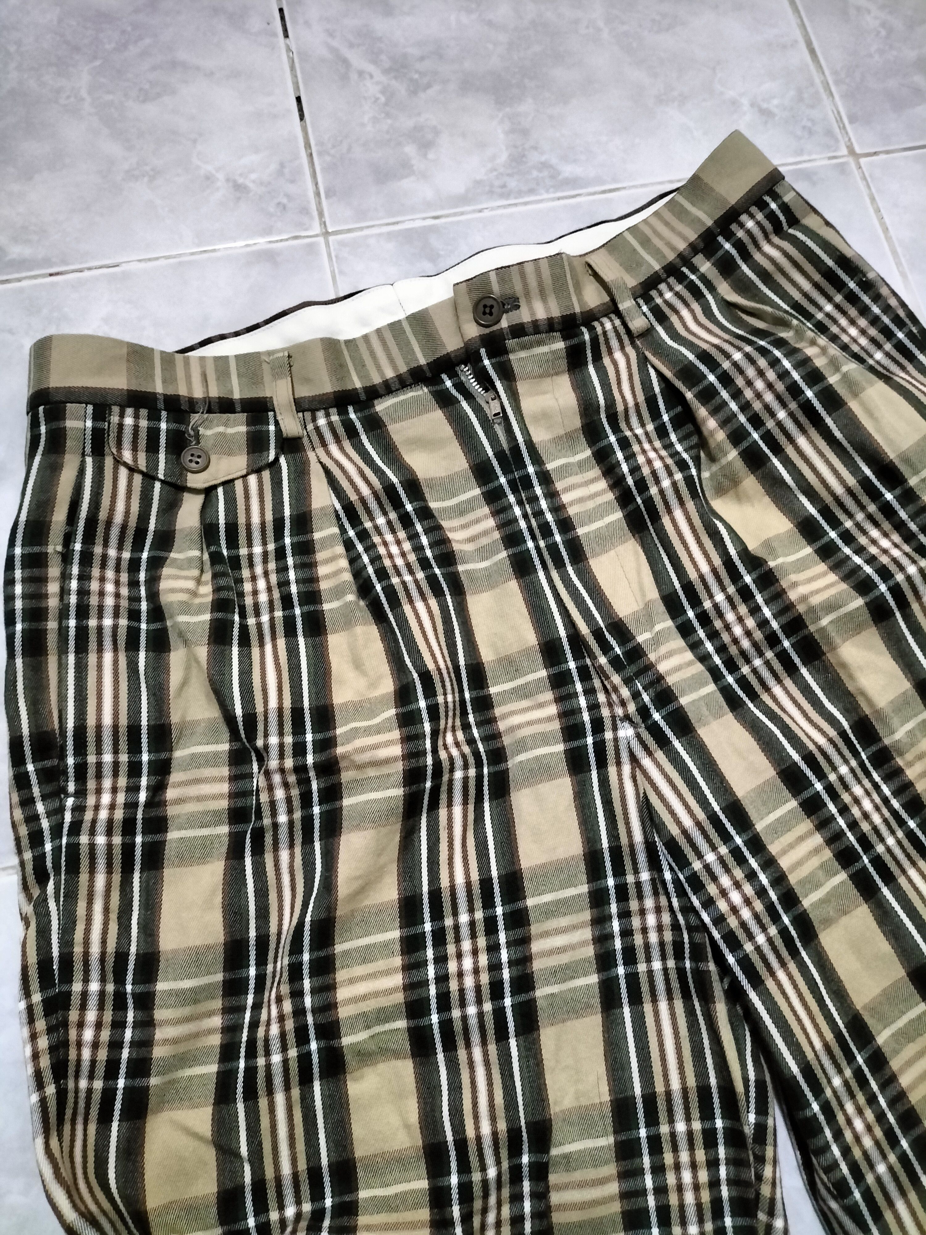 Chaps × Ralph Lauren × Vintage Vintage Chaps Ralph Laurent 80s Plaid Classic Checkered Size US 32 / EU 48 - 2 Thumbnail