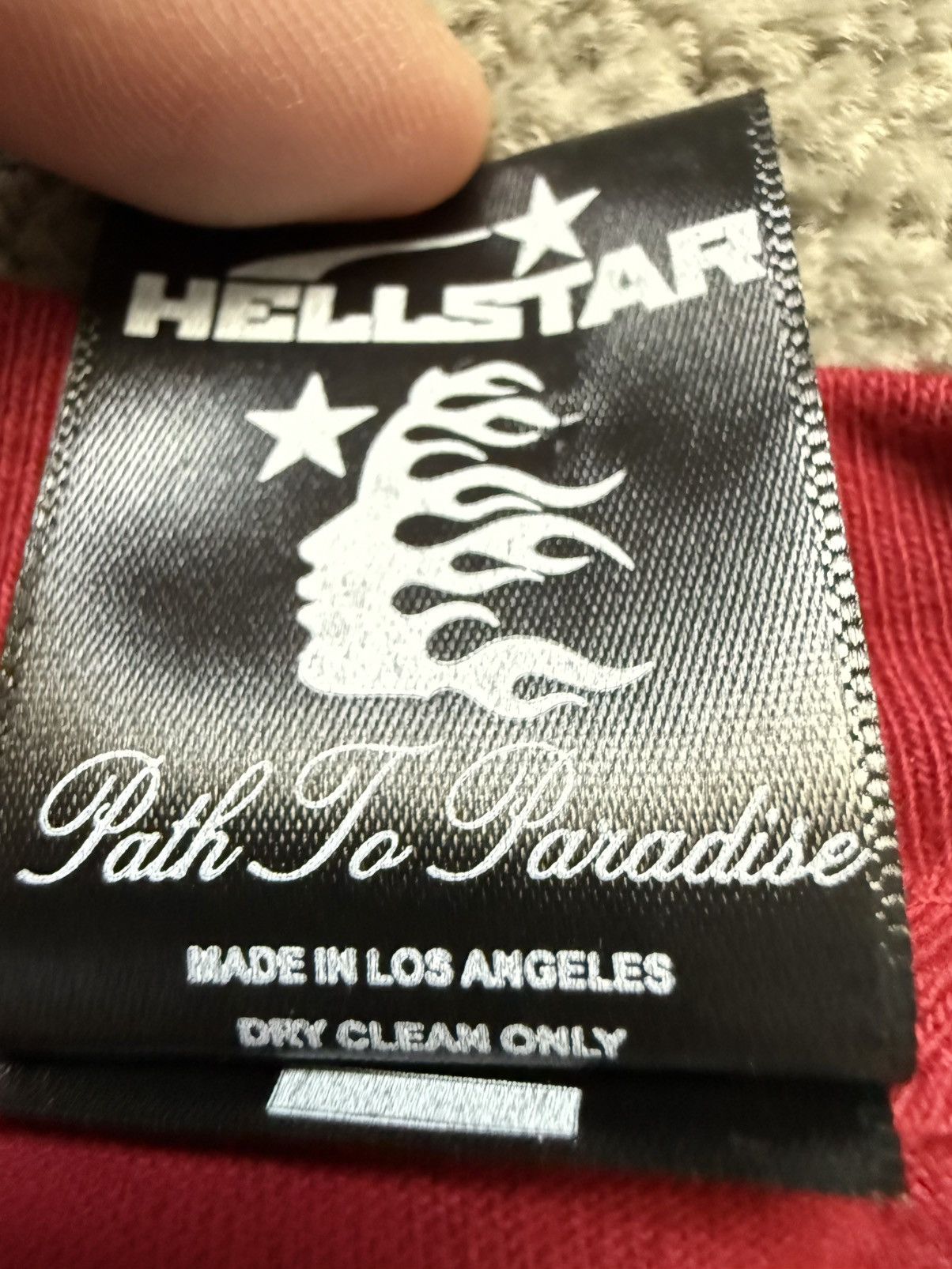 HELLSTAR DARK RED PATH TO PARADISE TEE Size US XXL / EU 58 / 5 - 4 Thumbnail