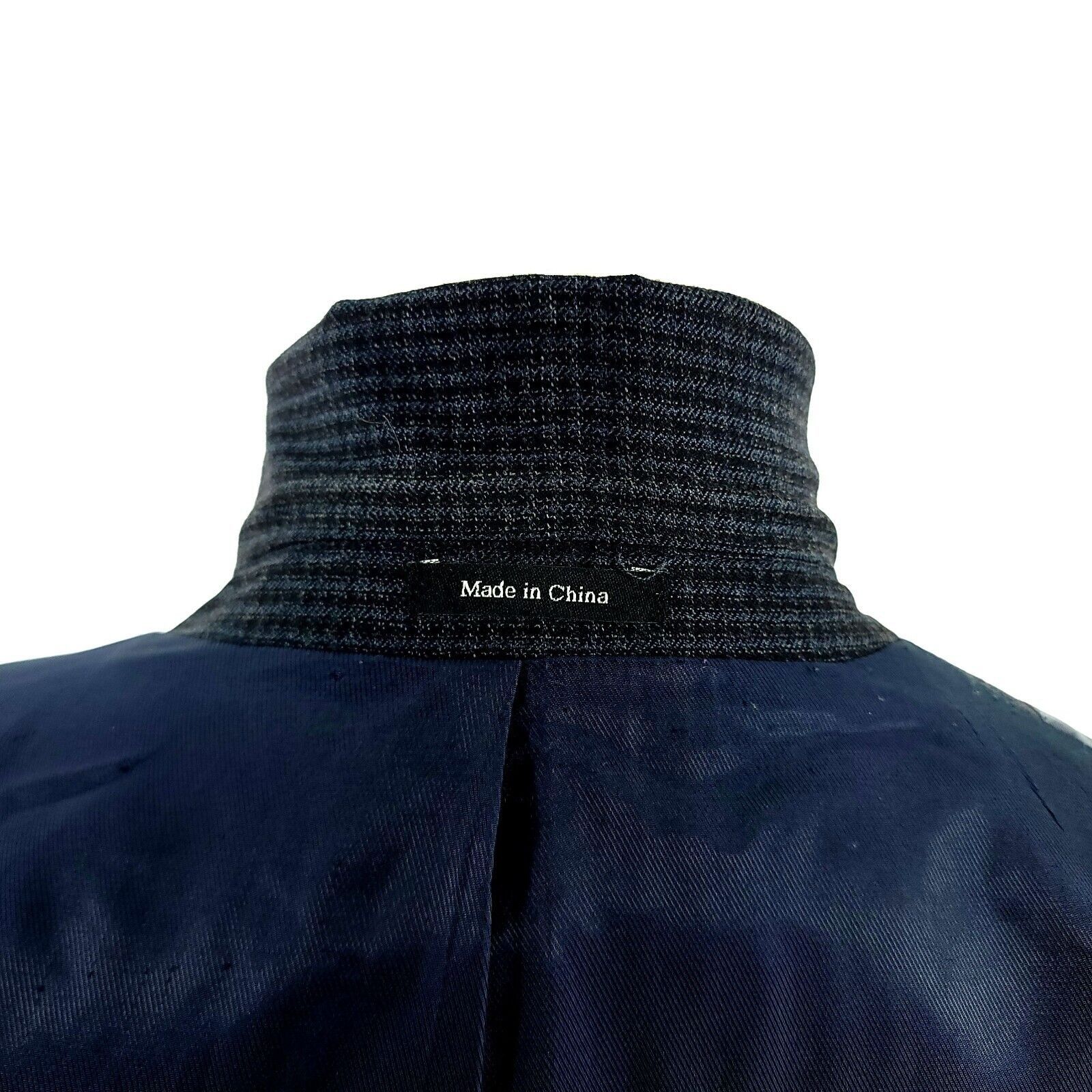 Pronto Uomo Pronto Uomo Platinum Wool 2 Button Sport Coat 42R Blue Check Size 42R - 11 Thumbnail