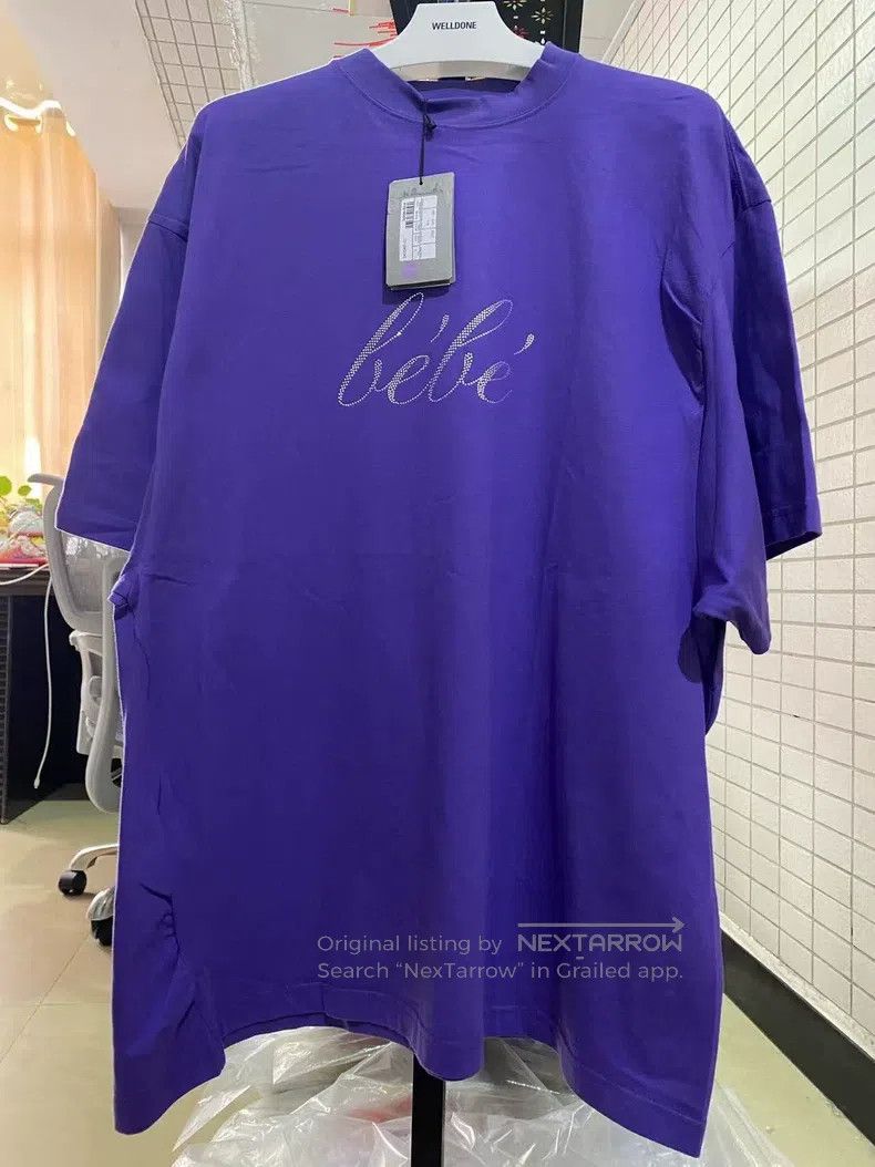 Balenciaga Balenciaga Letter sequin short-sleeved T-shirt Size US L / EU 52-54 / 3 - 1 Thumbnail