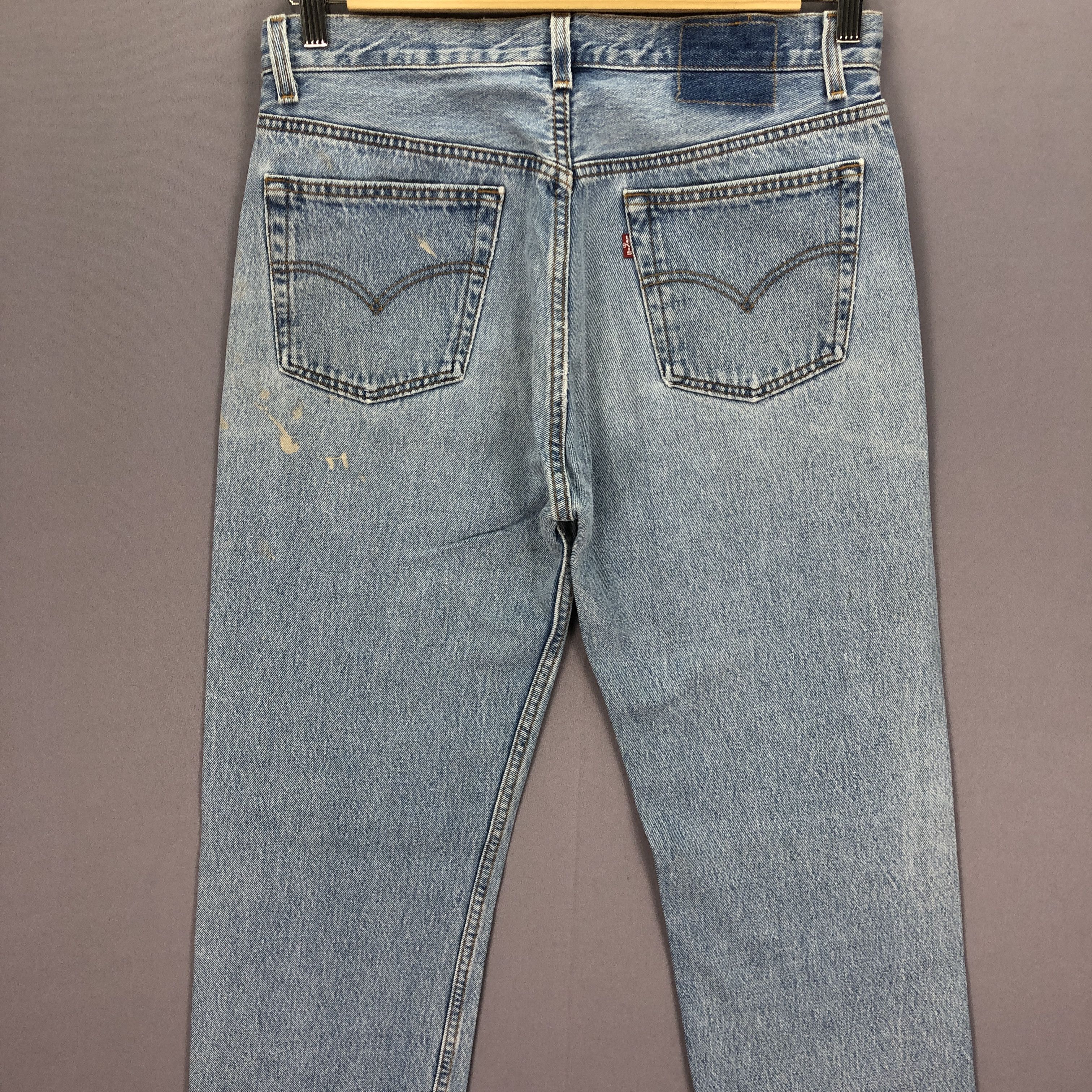 Levi's Vintage 90s Levis 501 Jeans Levi's Light Wash Faded Denim Size US 30 / EU 46 - 6 Thumbnail