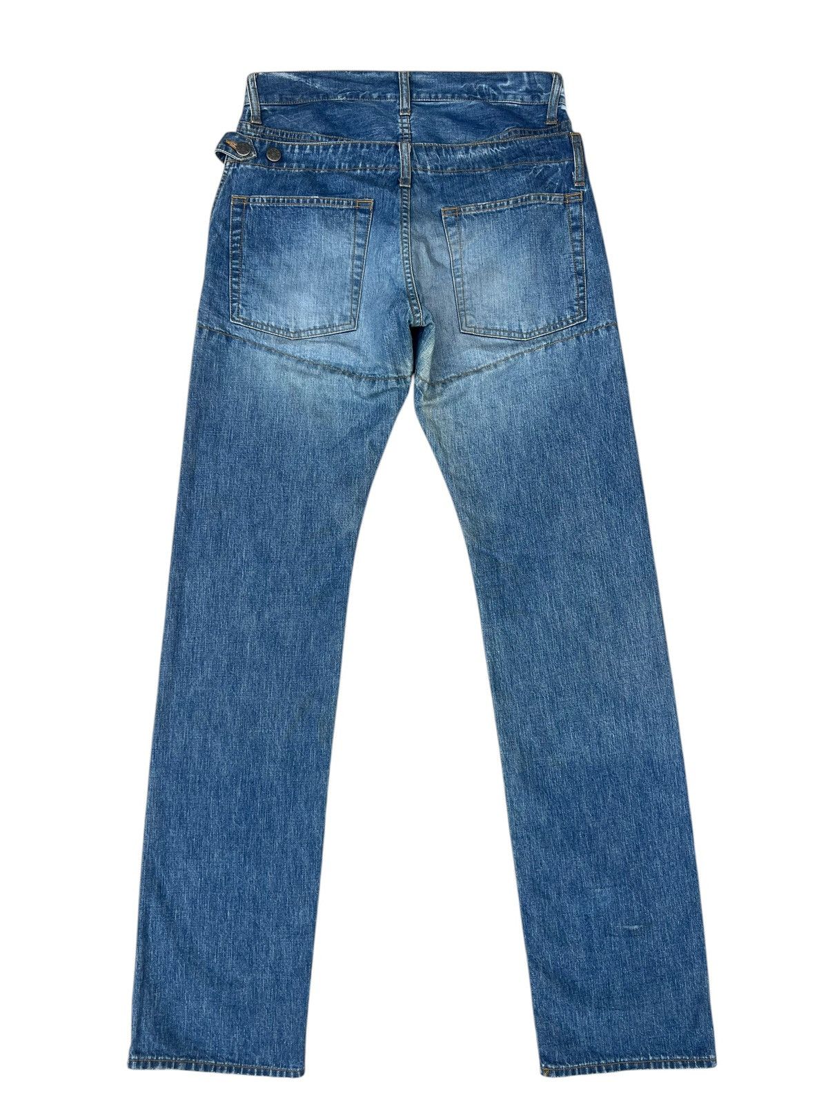 CABANE de ZUCCa Vintage Cabane de Zucca Faded Denim Double Waist Jeans Size US 30 / EU 46 - 10 Thumbnail