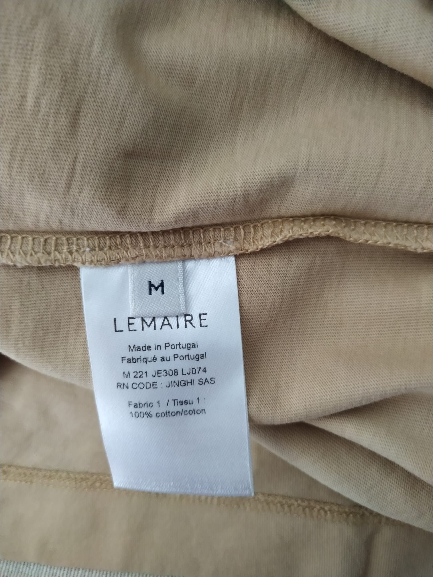Lemaire cotton pocket t-shirt Size US M / EU 48-50 / 2 - 10 Thumbnail