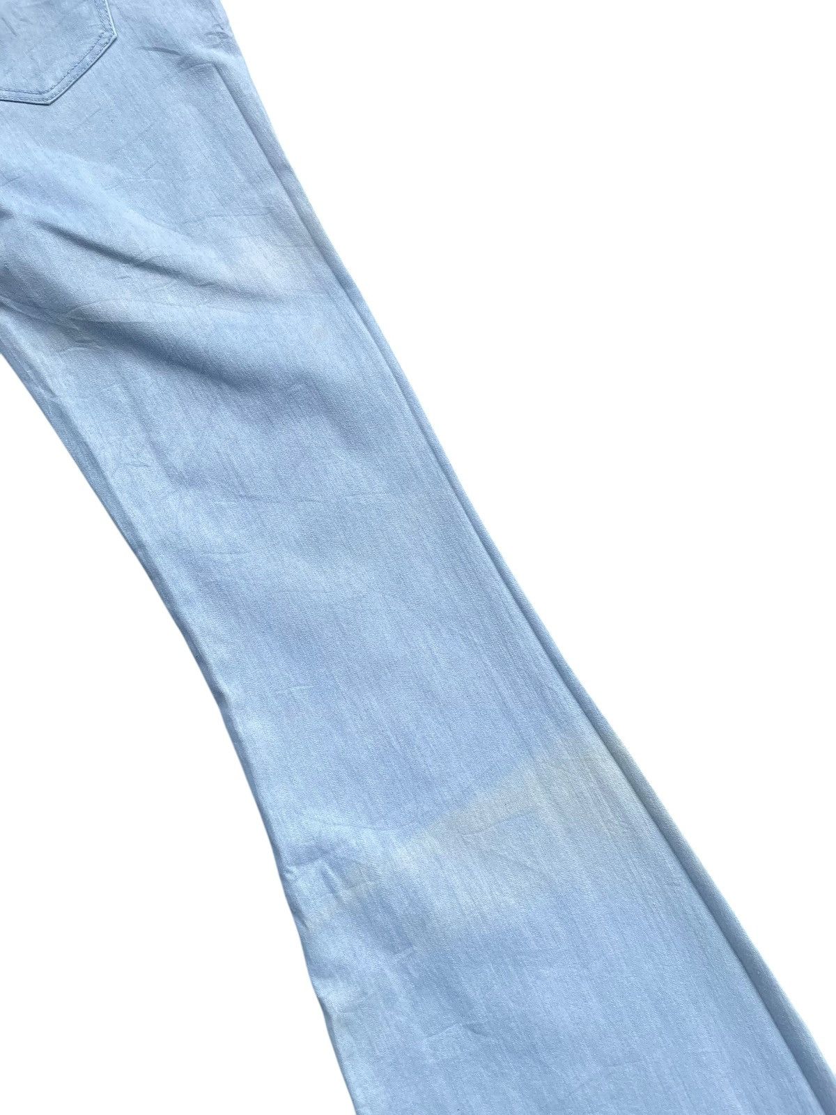 Japanese Brand Flare Celebrity Pink Strech Denim Size 30" / US 8 / IT 44 - 7 Thumbnail