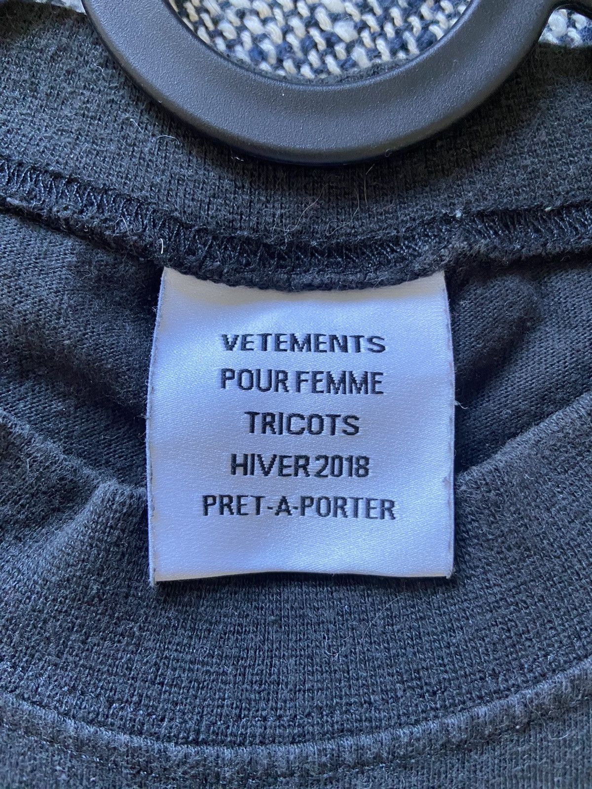 Vetements Vetements back Logo T-shirt Size US M / EU 48-50 / 2 - 3 Thumbnail