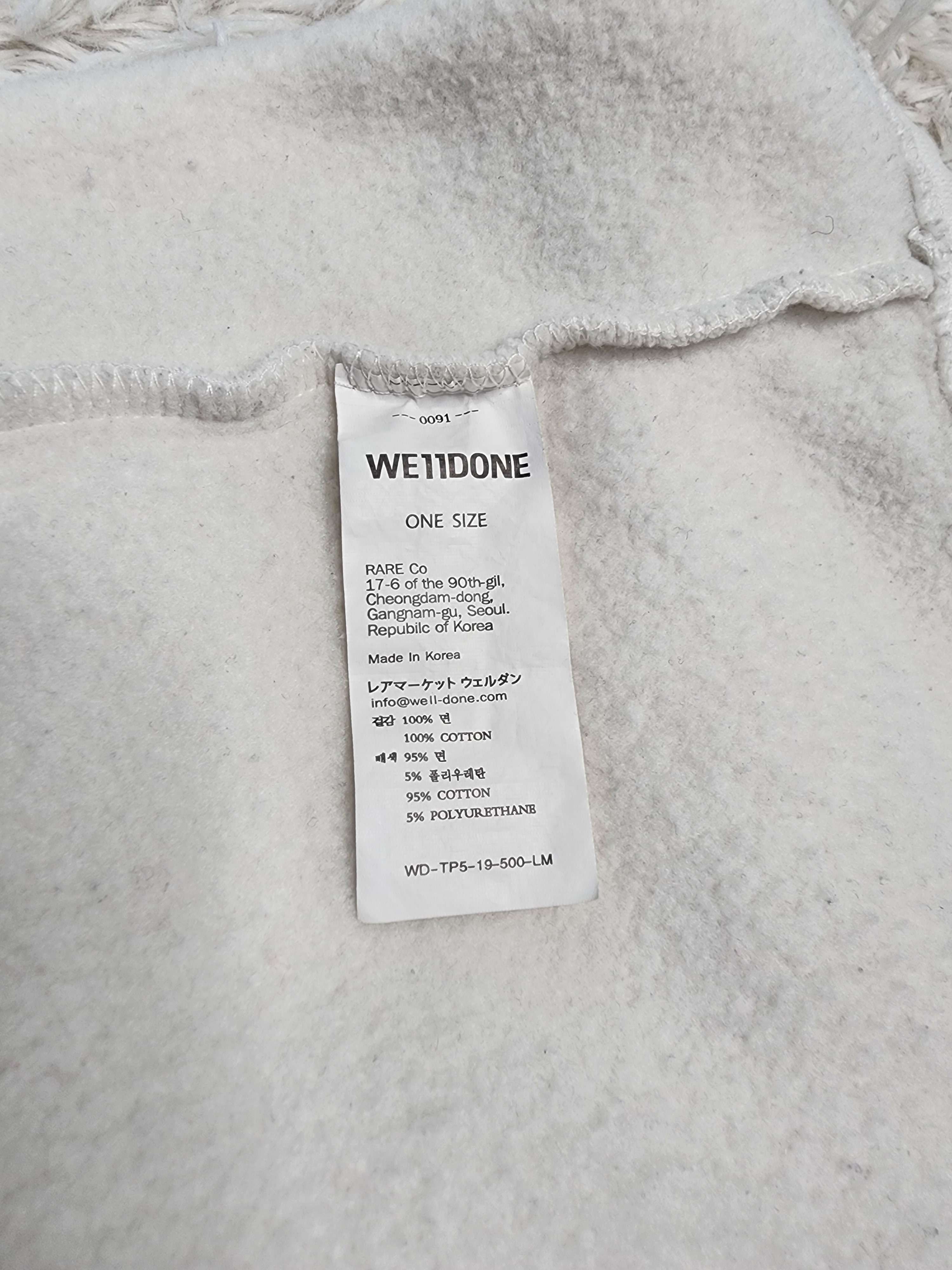 WE11DONE We11done print crewneck sweatshirt Size US XL / EU 56 / 4 - 5 Thumbnail